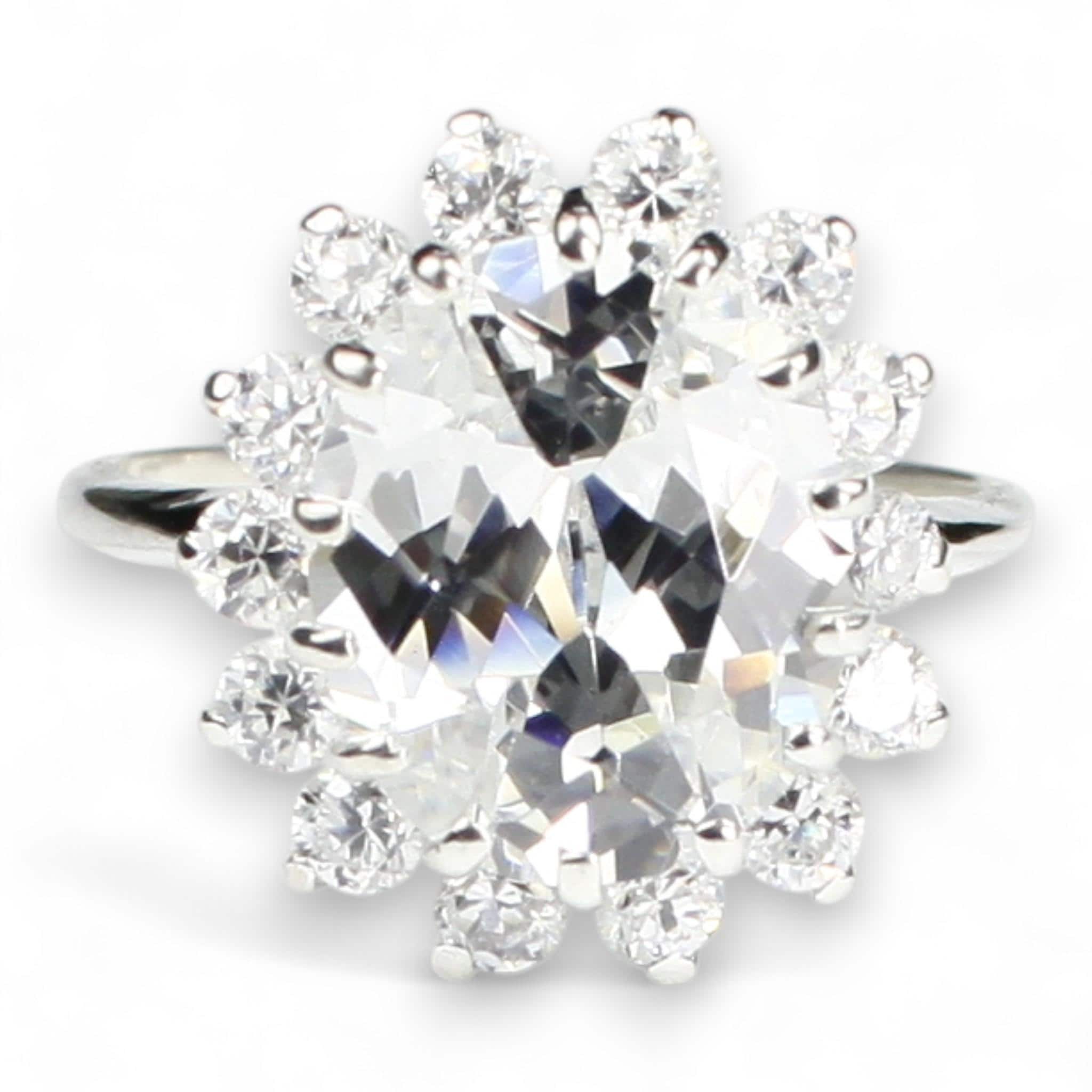 Mystic Fire Topaz, 925 Sterling Silver Ring, SR136