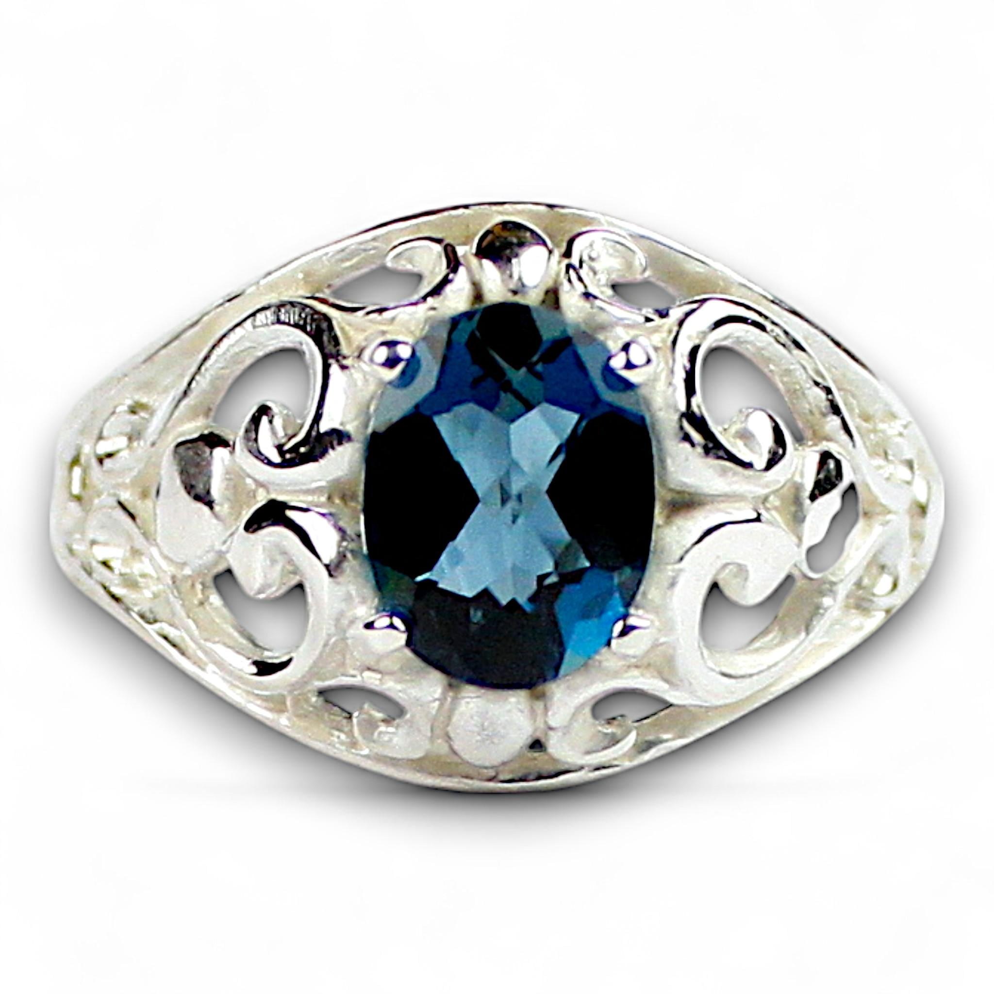 Russian Nanocrystal Emerald, 925 Sterling Silver Pendant, SP040