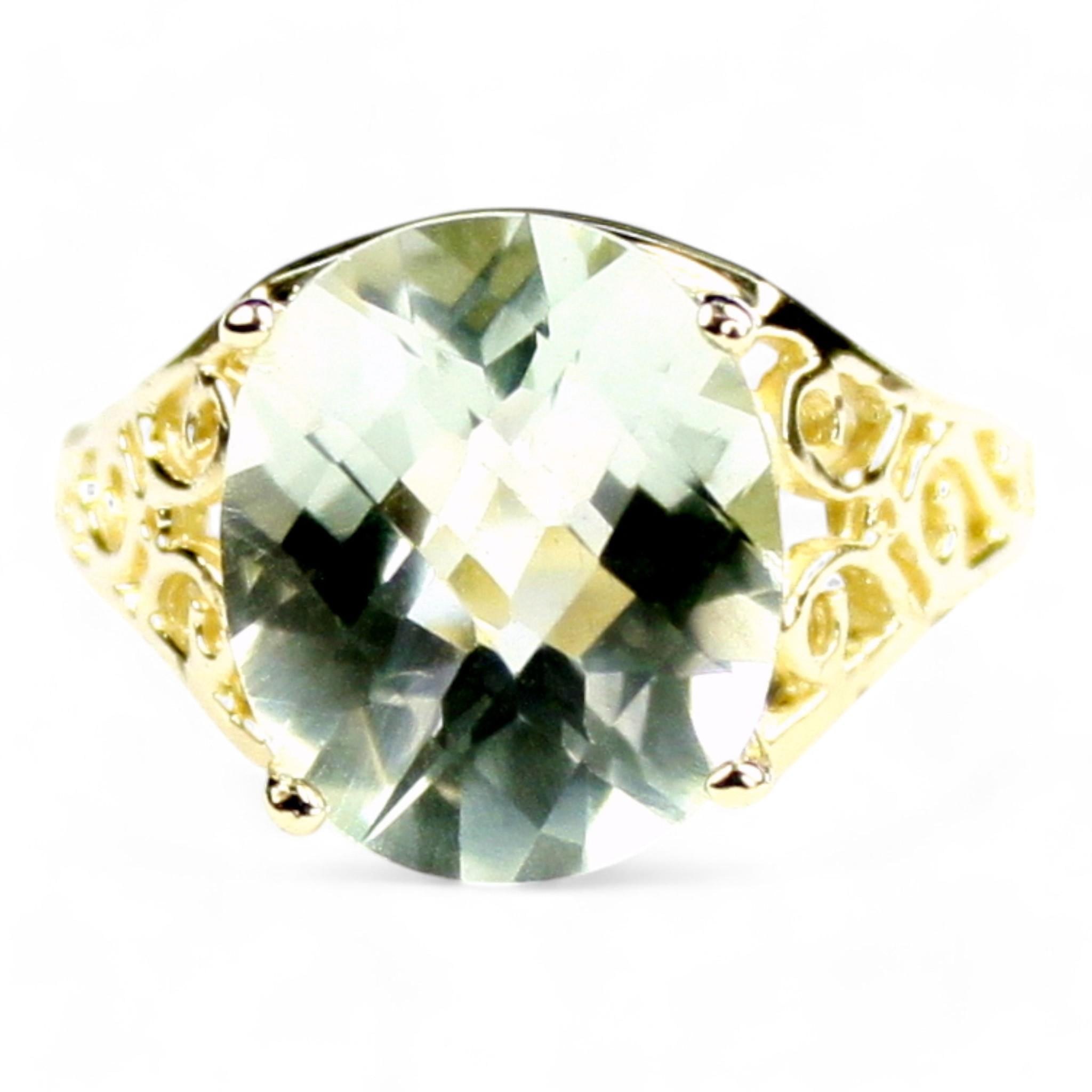 White Opal, 18KY Gold Ring, R004