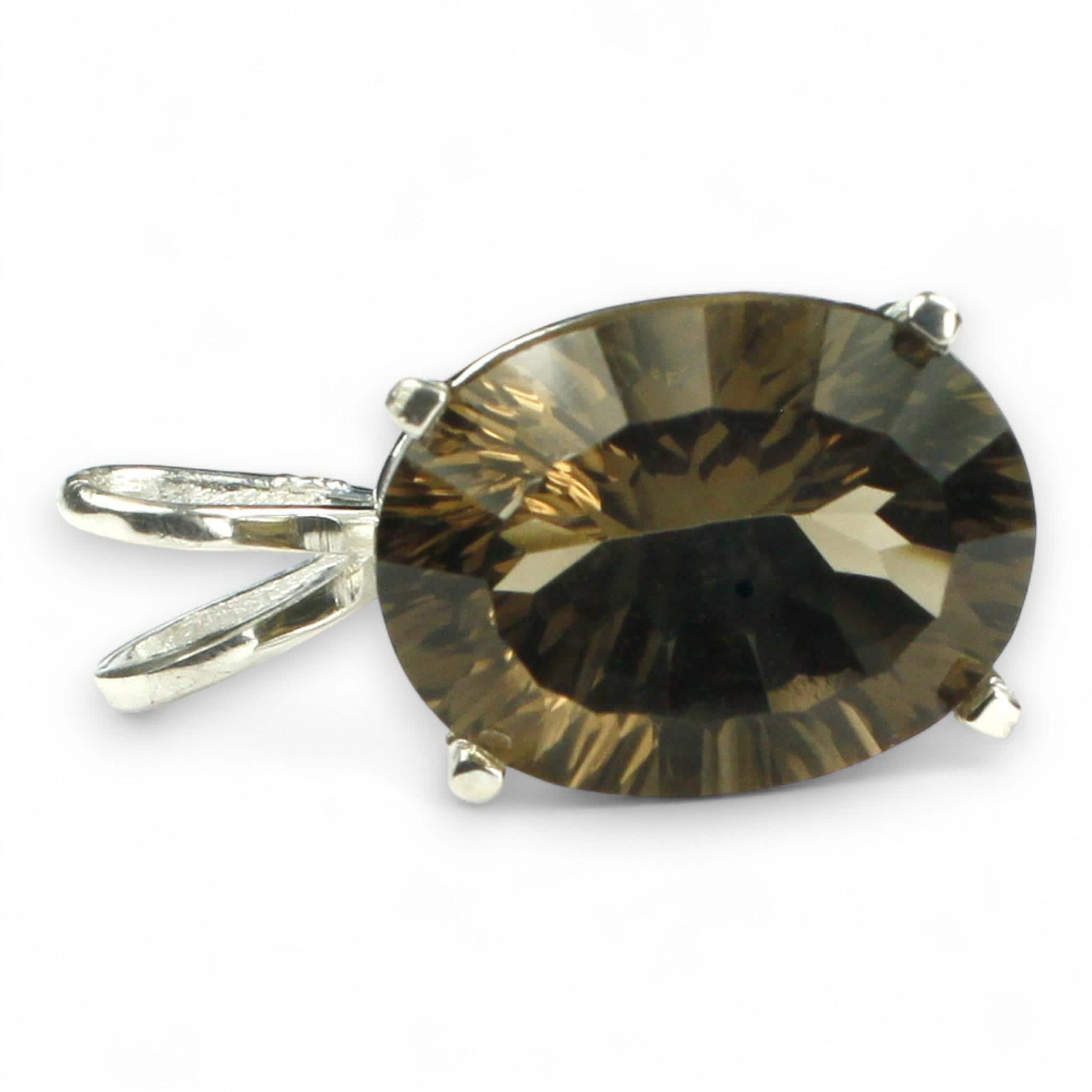 Emerald, 925 Sterling Silver Pendant, SP085
