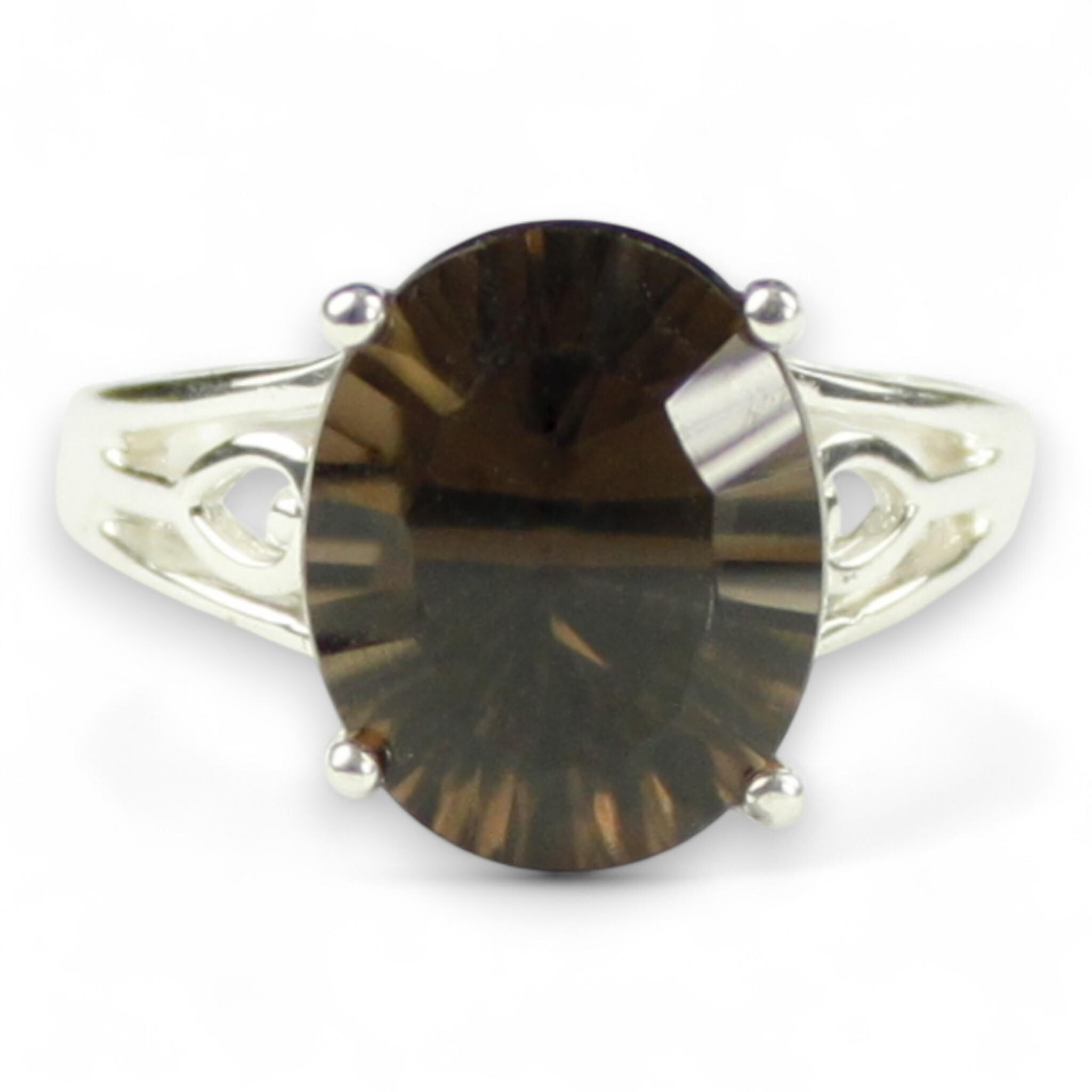 Mercury Mist Topaz, 10KY Gold Ring, R021
