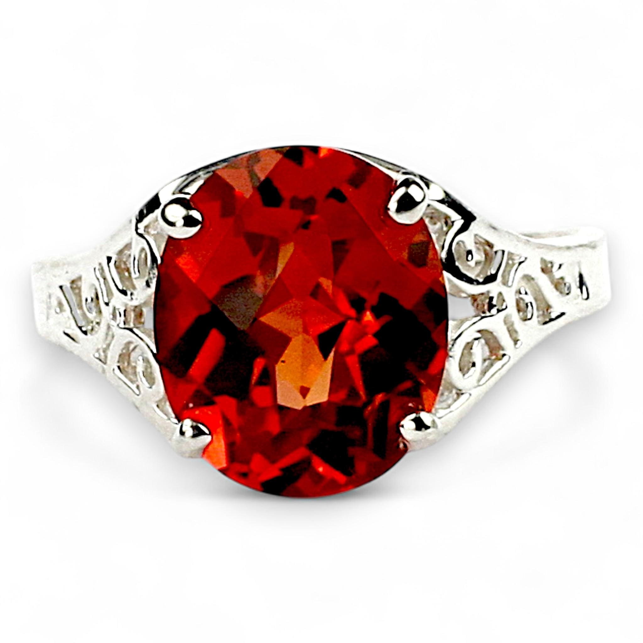 Twilight Fire Topaz, 925 Sterling Silver Ring, SR113