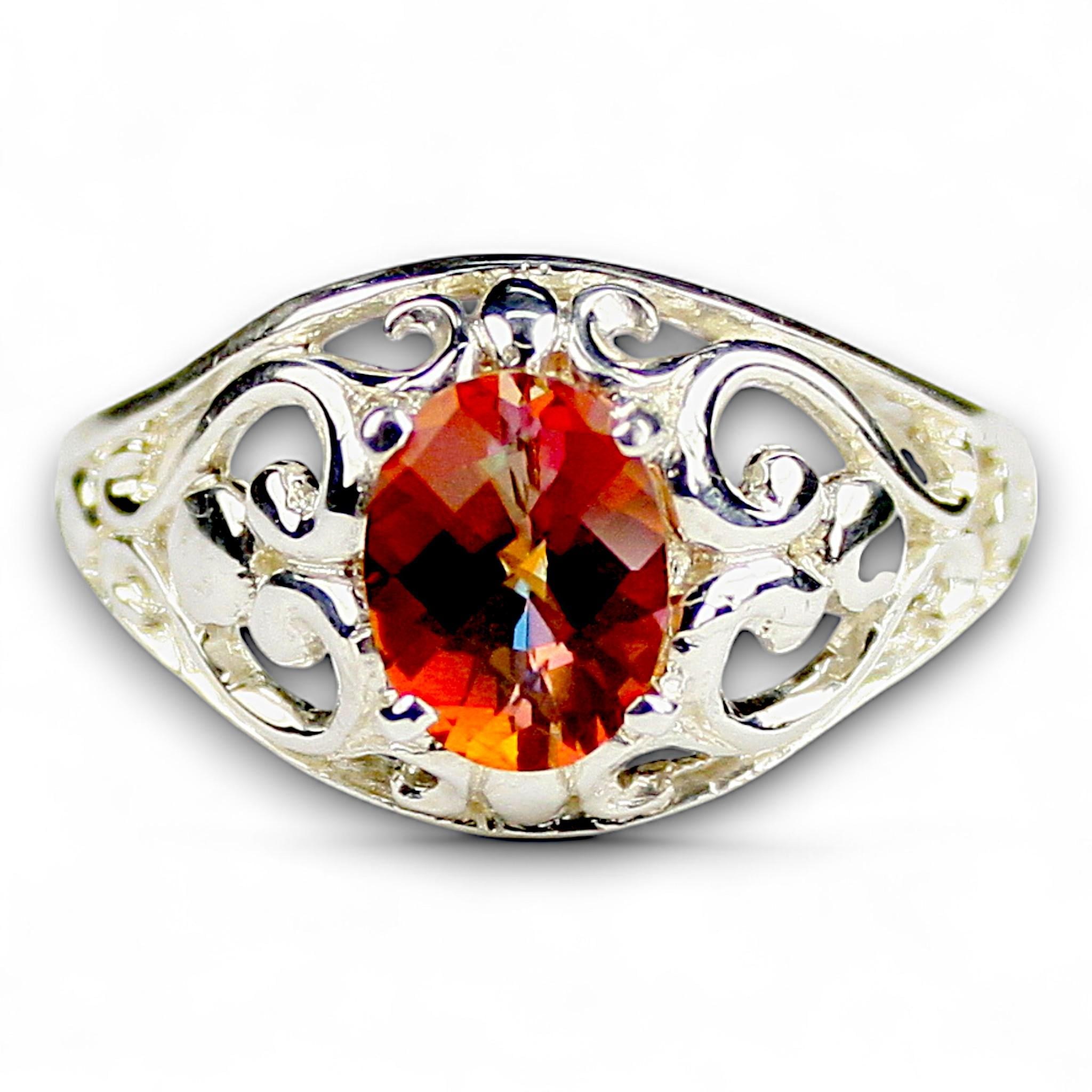 Mystic Fire Topaz, 10KY Gold Ring, R057