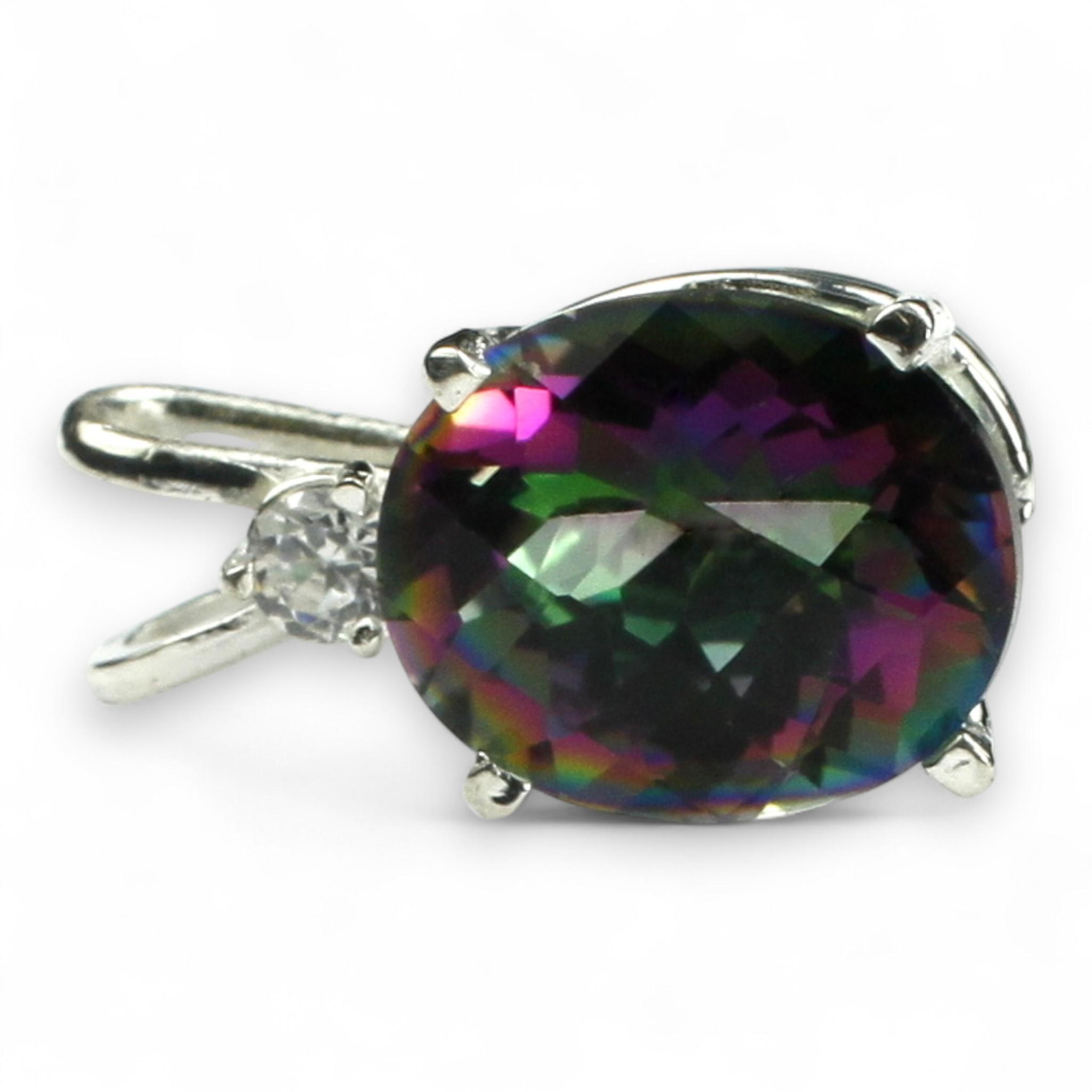 Crimson Fire Topaz, 14KY Gold Ring, R004