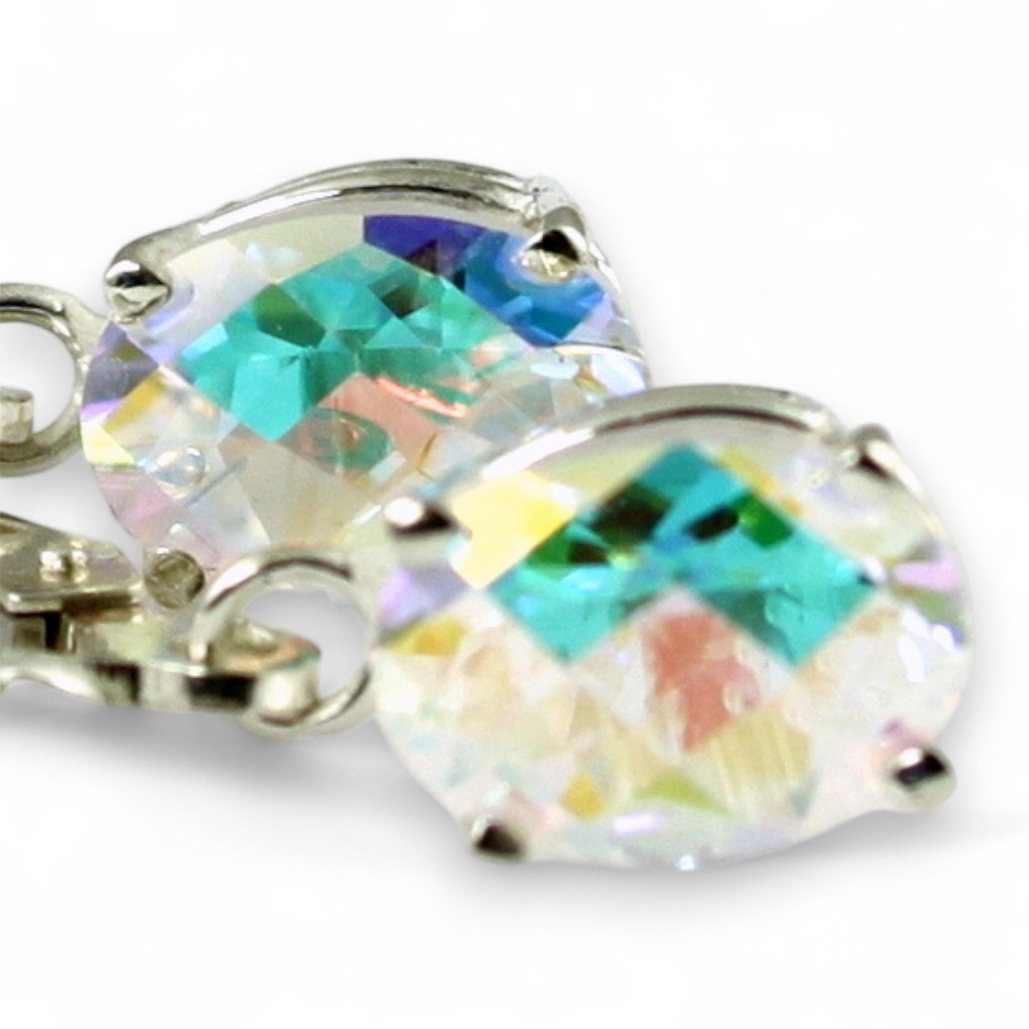 Mother of Pearl, 925 Sterling Silver Post Earrings, SE002C