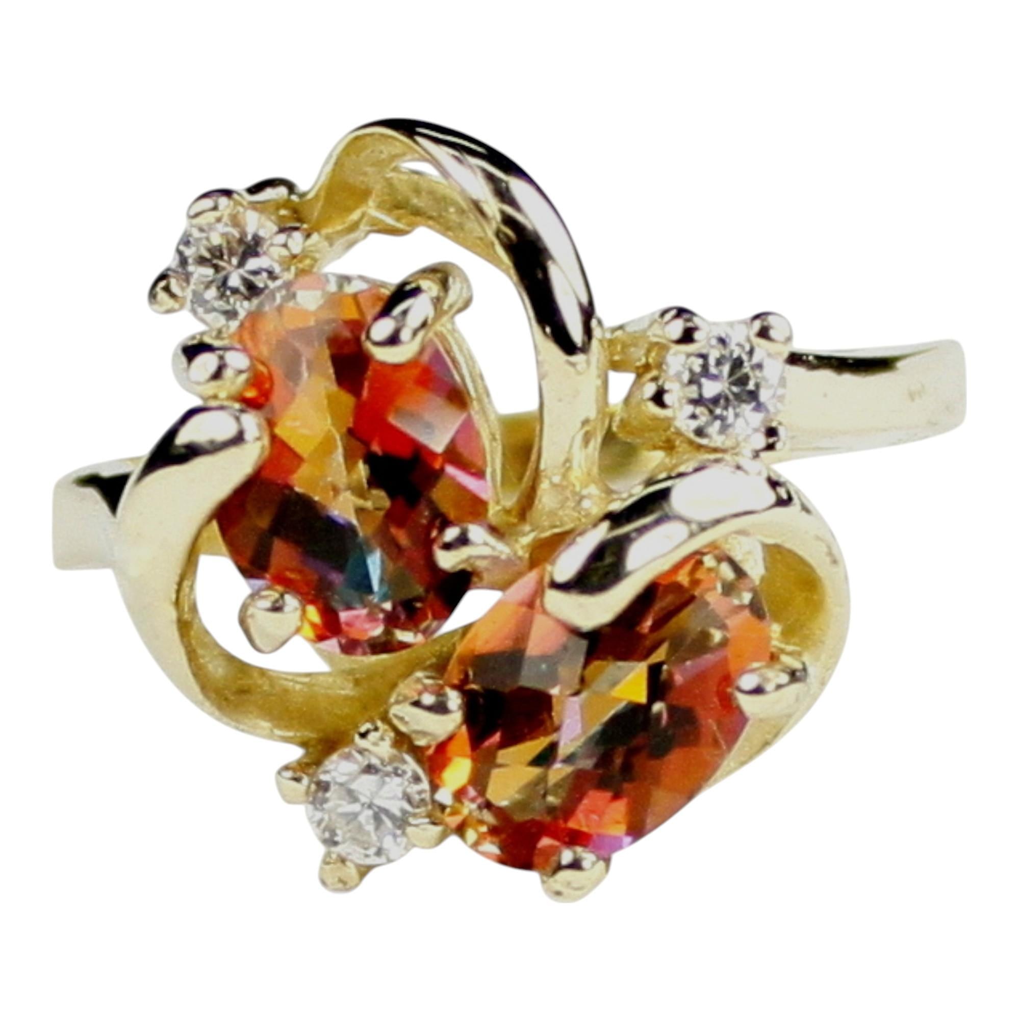 Paraiba Topaz, 925 Sterling Silver Ladies Ring, SR361