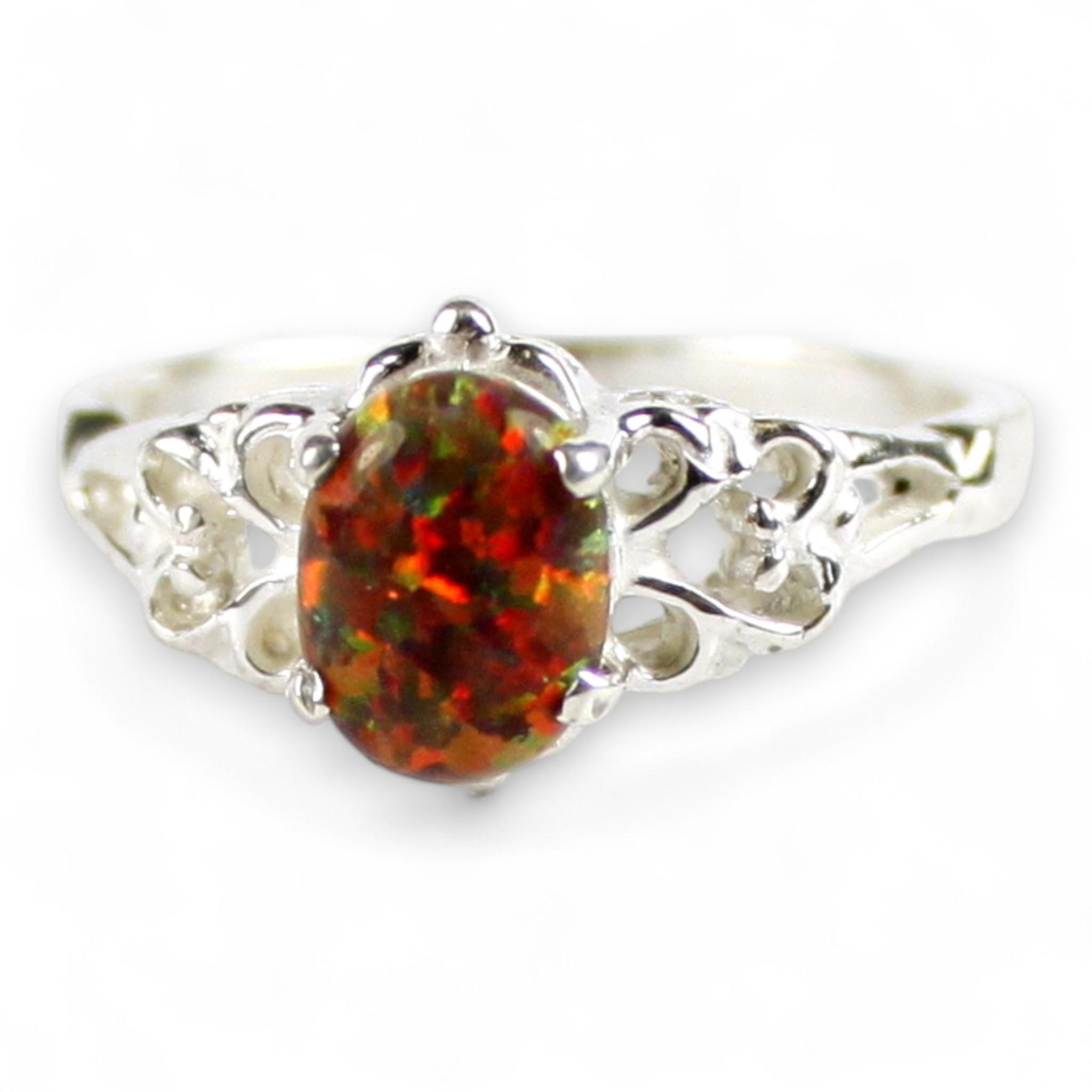 London Blue Topaz, 10KY Gold Ring, R005
