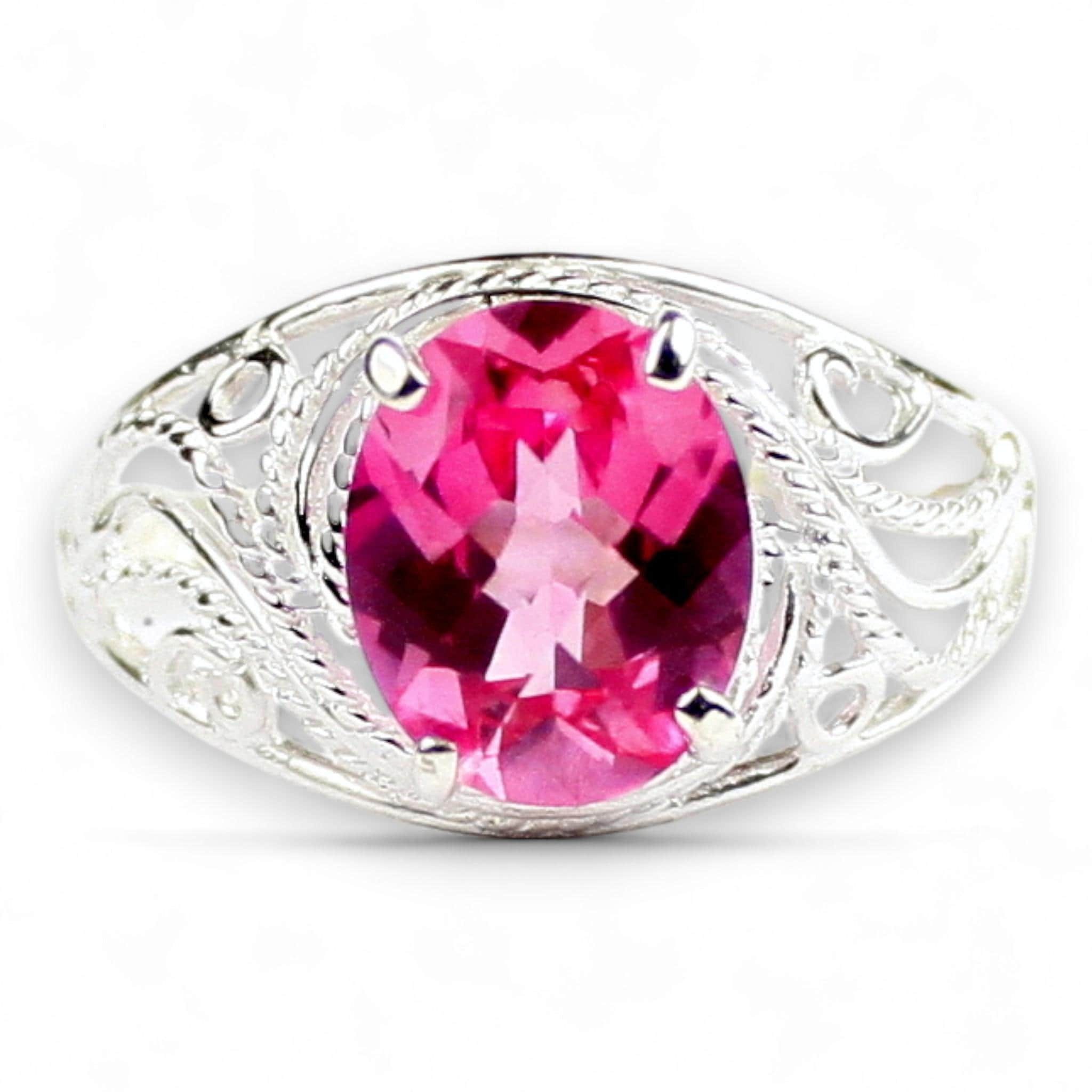 Black Star Sapphire, 925 Sterling Silver Ring, SR113