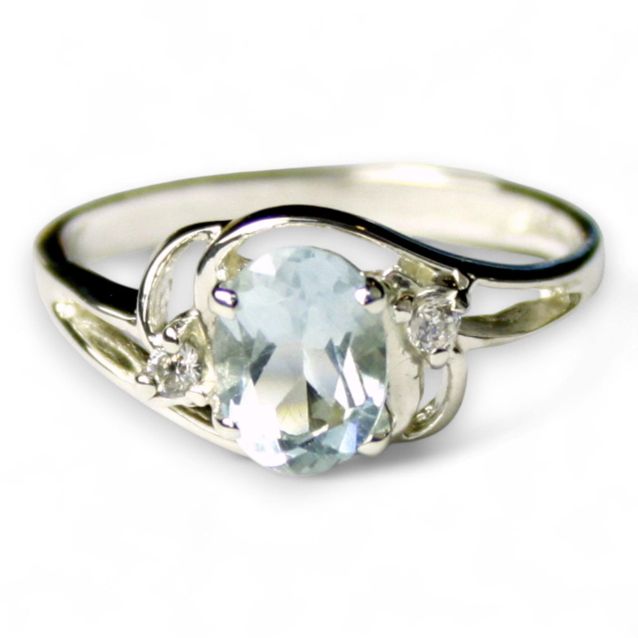 Paraiba Topaz, 925 Sterling Silver Butterfly Filigree Ring, SR292