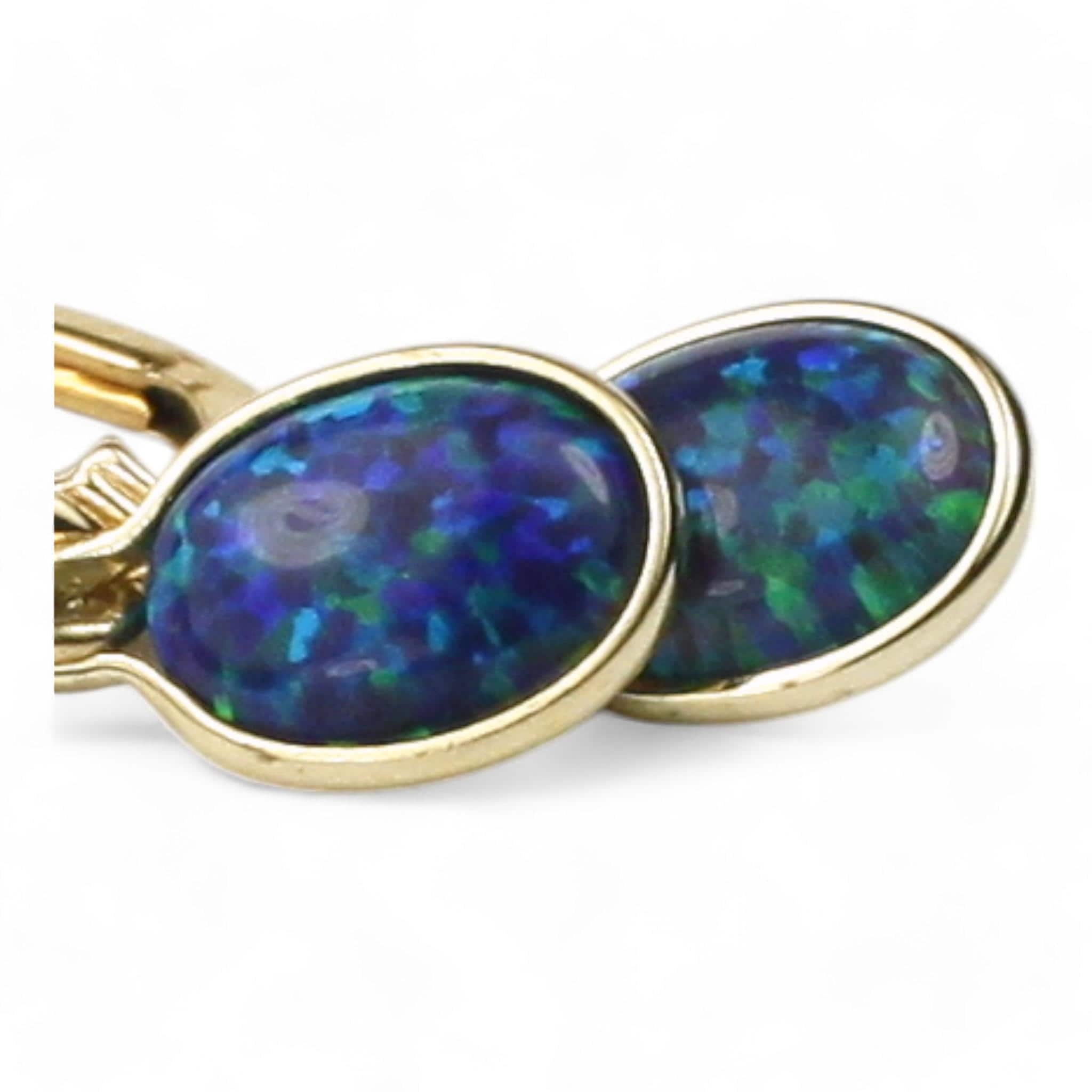 Cubic Zirconia, 14K Gold Leverback Earrings, E001