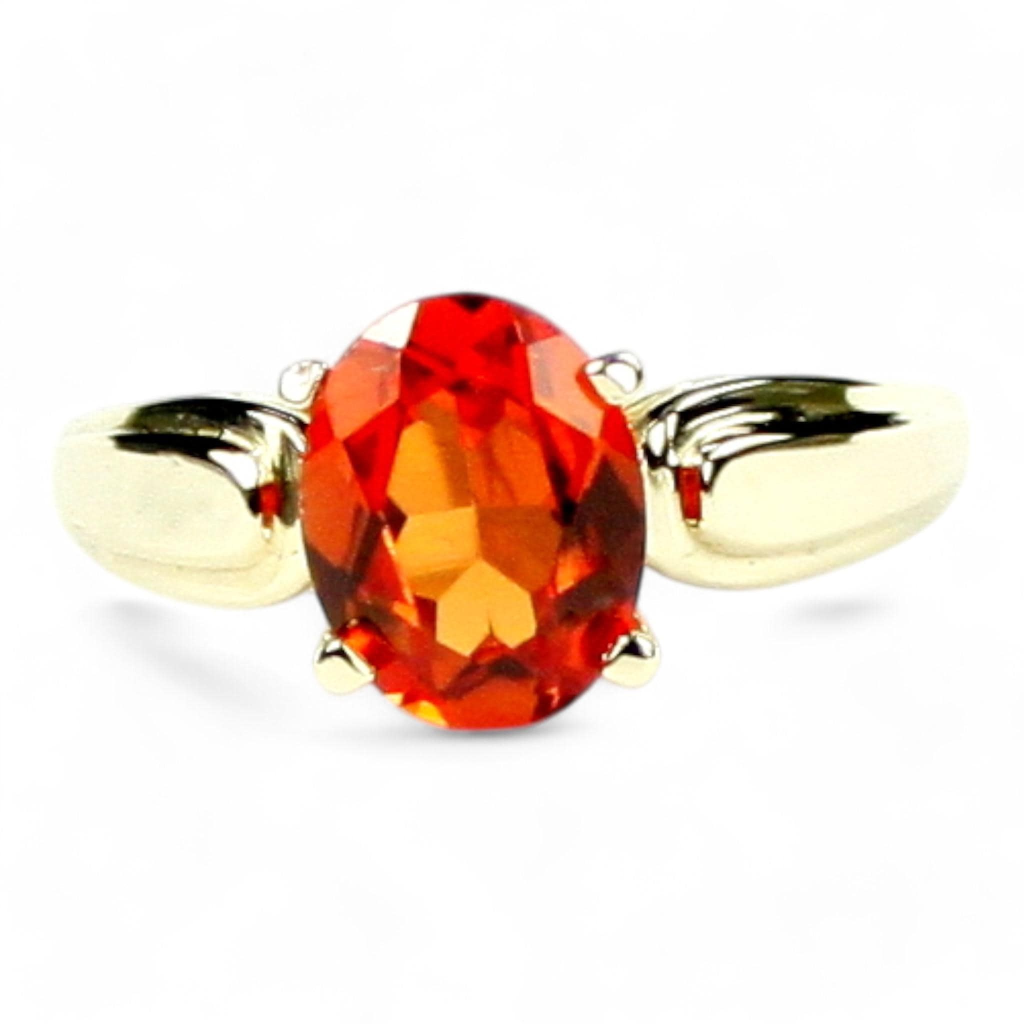 Pure Pink Topaz, 10Ky Gold Ring, R055