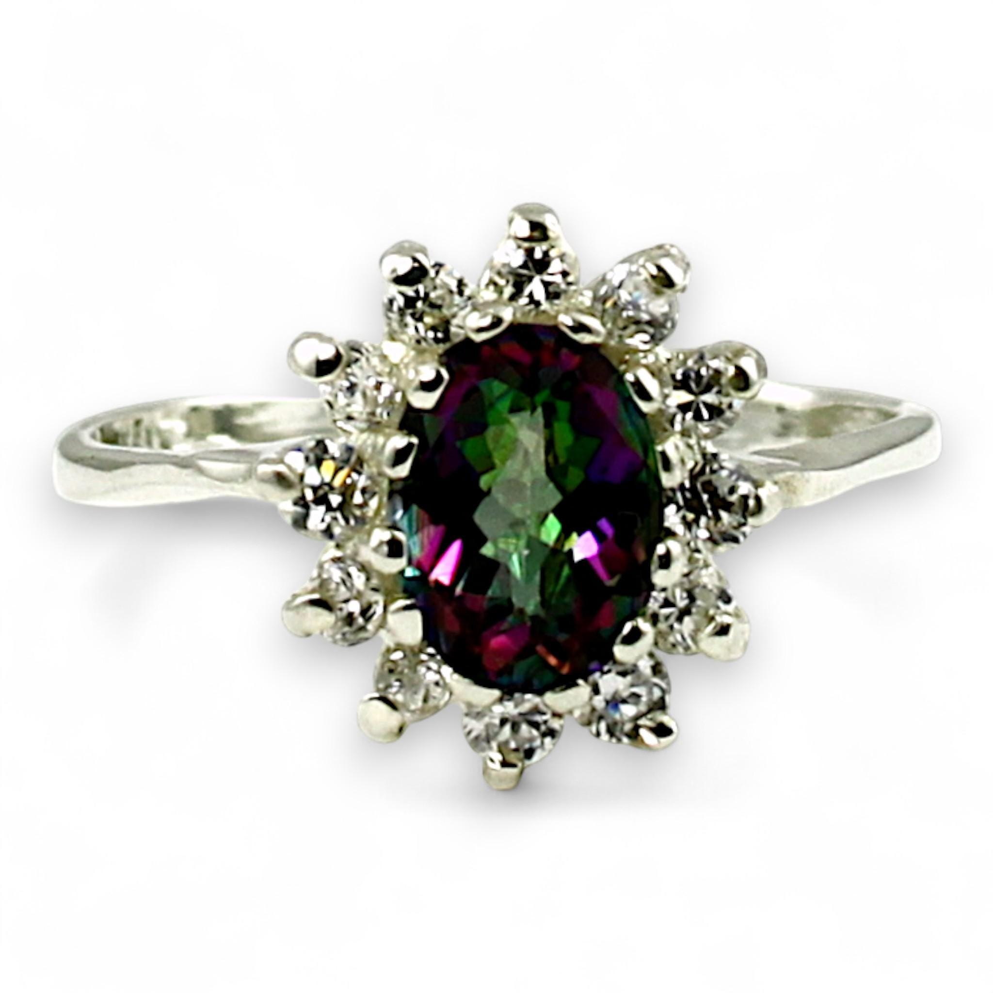 Smoky Quartz, 925 Sterling Silver Ladies Ring, SR070