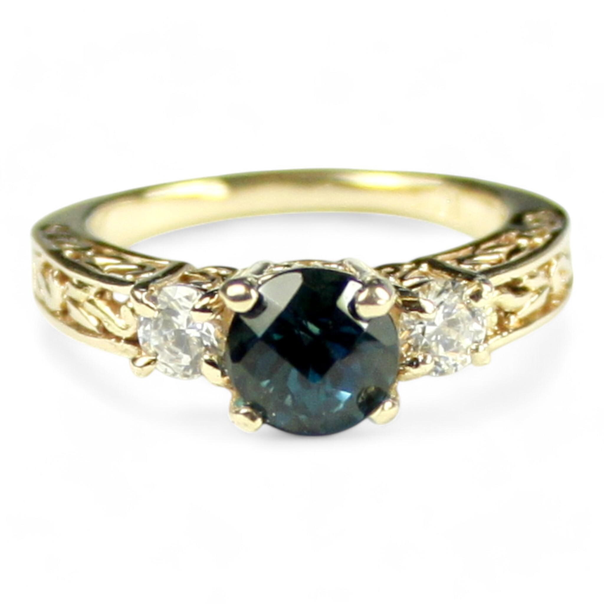 Citrine, 18KY Gold Ring, R005
