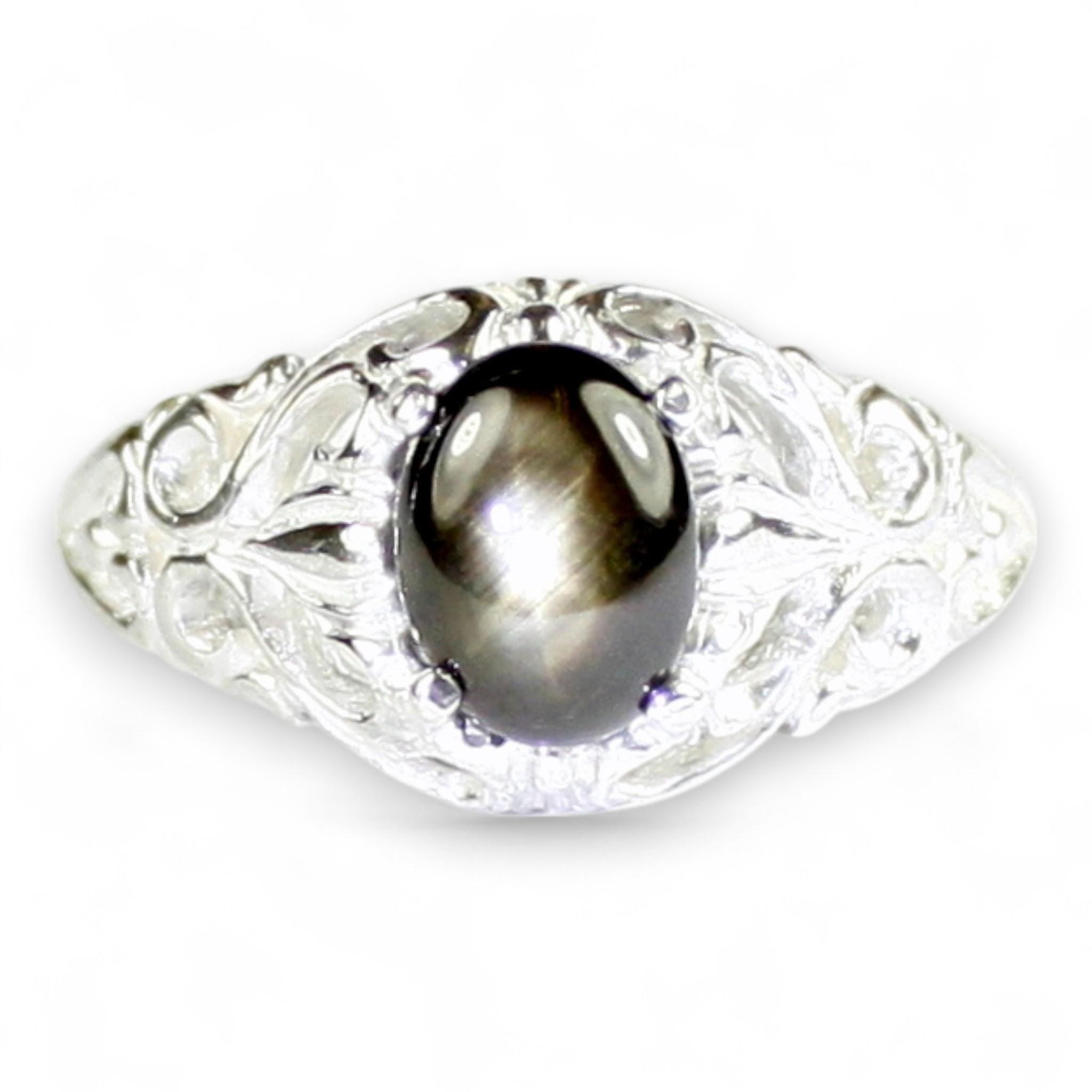 Padparadscha Sapphire, 925 Sterling Silver Ladies Ring, SR125