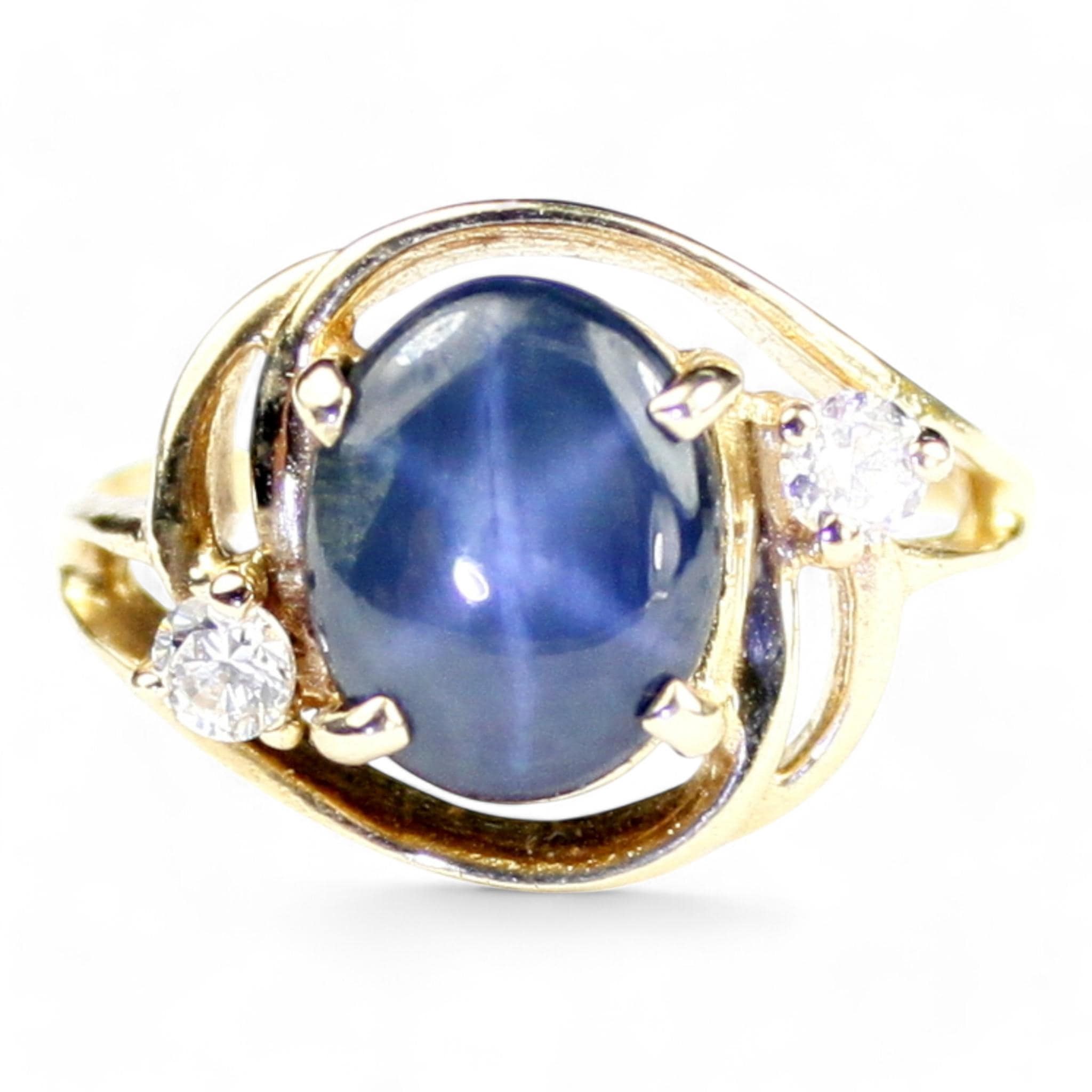 Crimson Fire Topaz, 10KY Gold Ring, R004