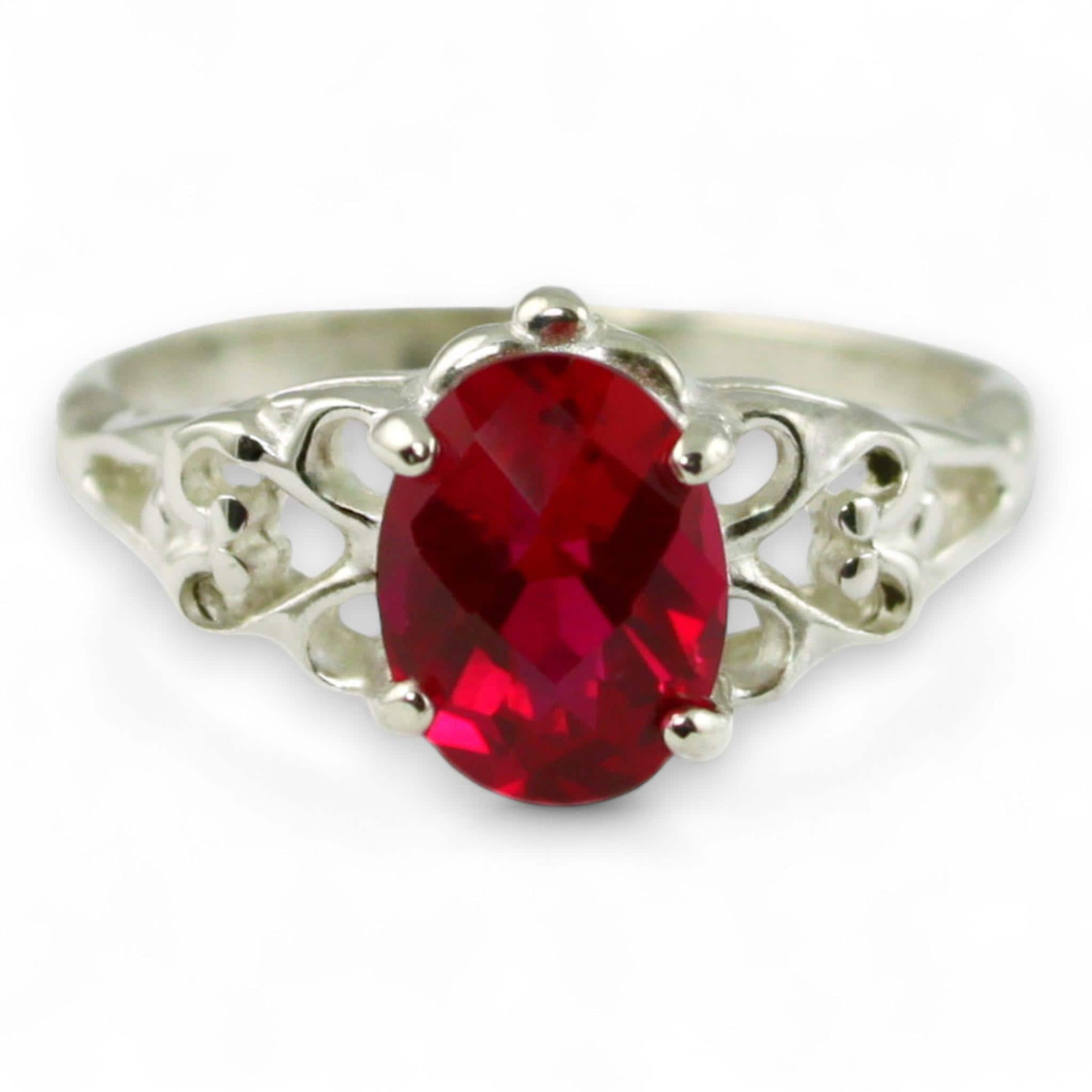 Blue Sapphire, 14KY Gold Ring, R004
