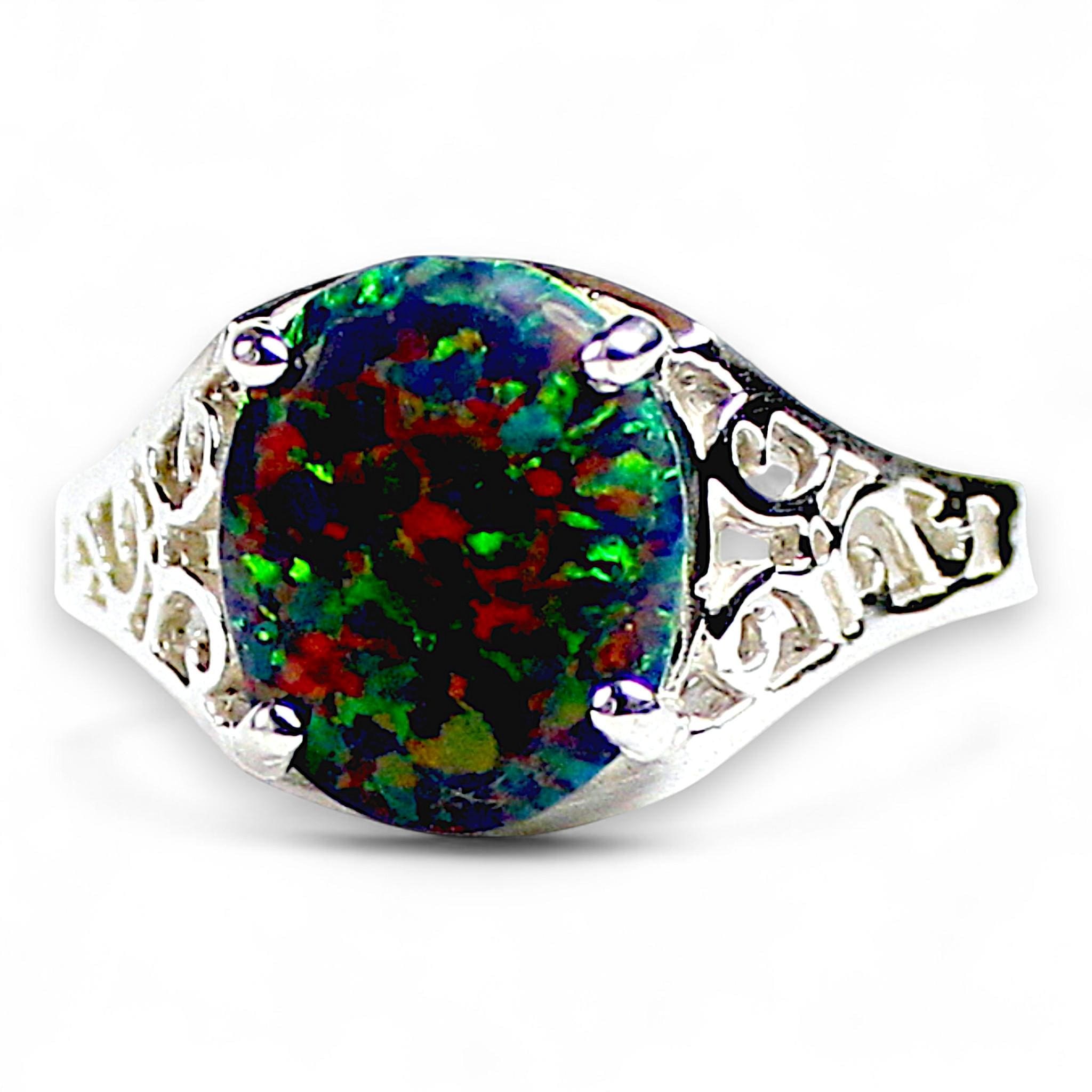 Twilight Fire Topaz, 925 Sterling Silver Pendant, SP040