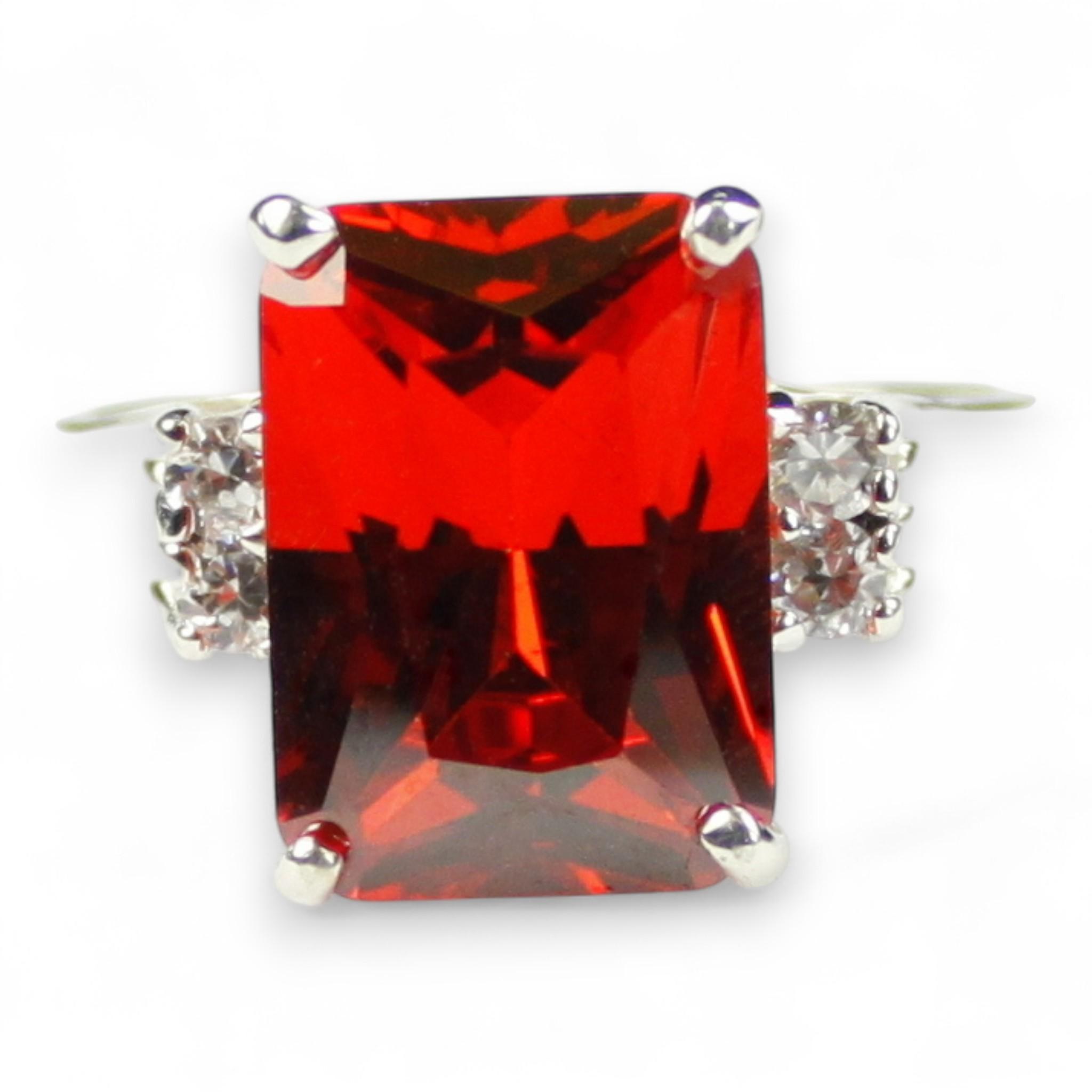 Smoky Quartz, 10KY Gold Ring R021,