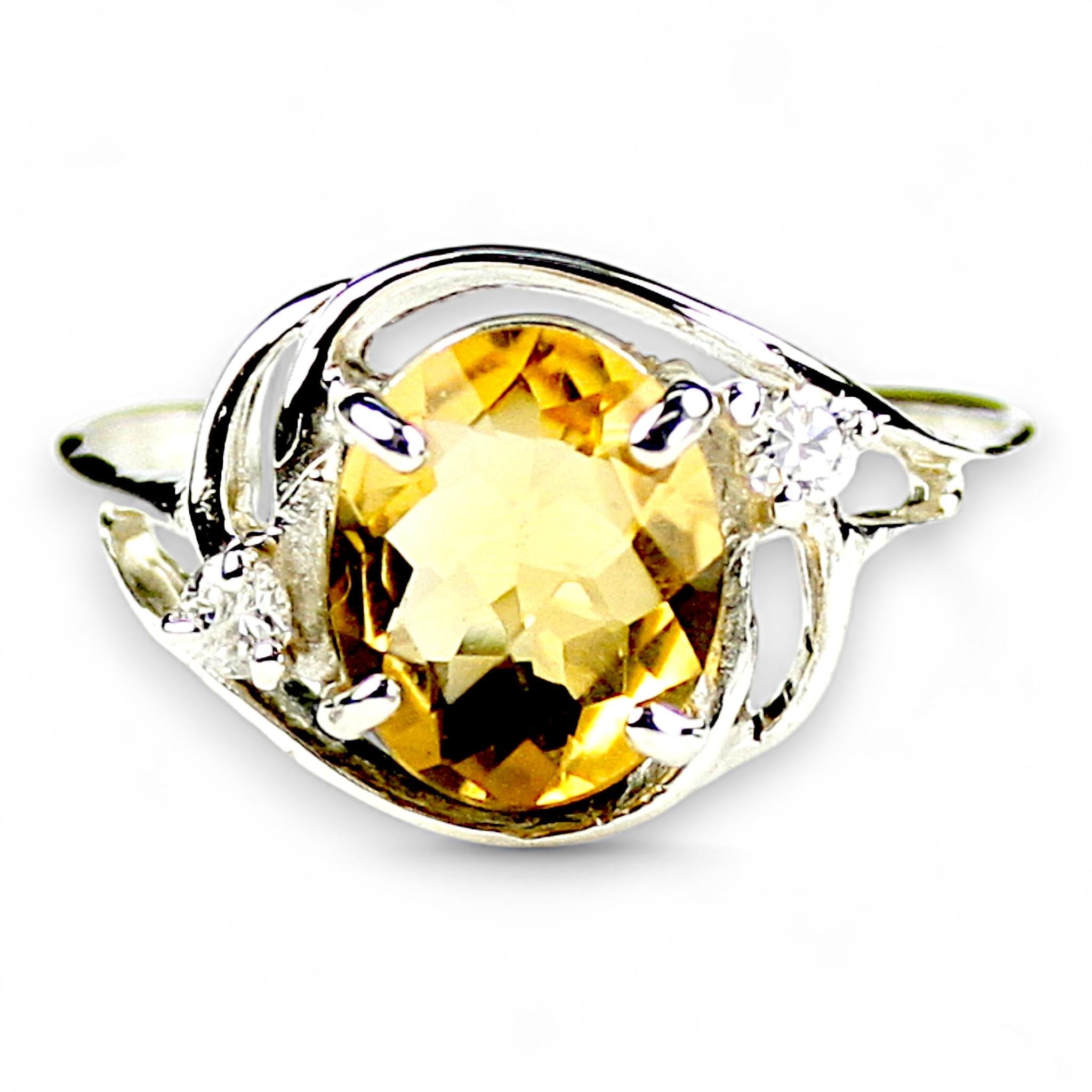 Pure Pink Topaz, 10Ky Gold Ring, R058