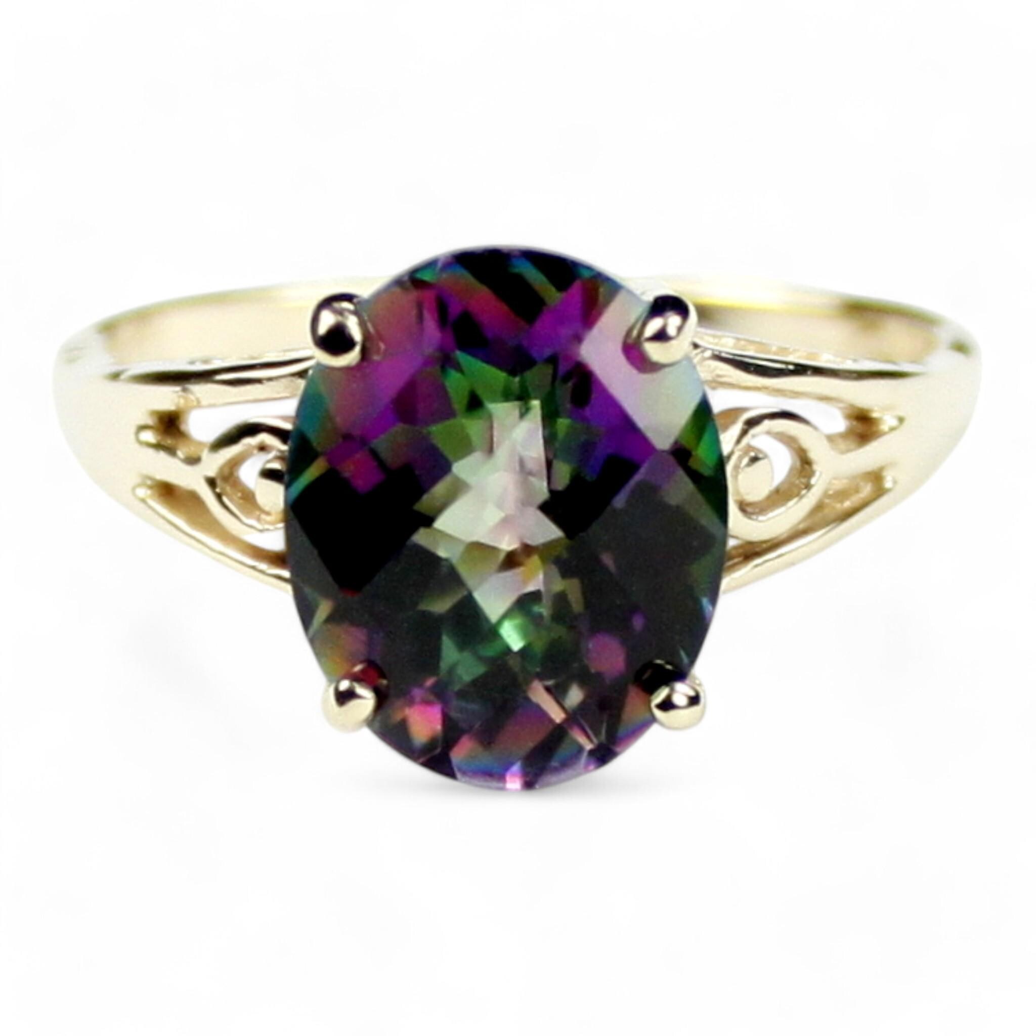Amethyst, 18KY Gold Ring, R039