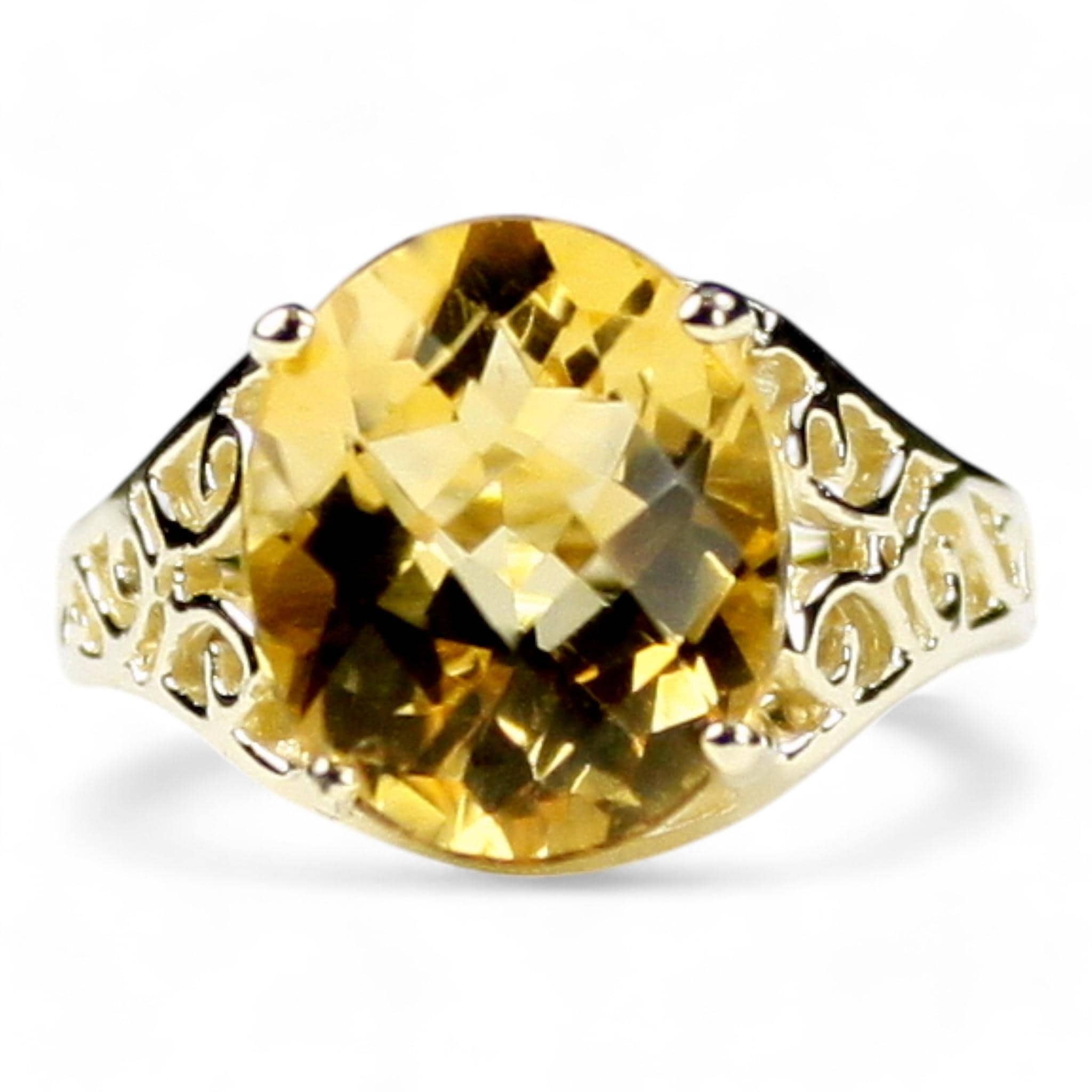 Twilight Fire Topaz, 925 Sterling Silver Ring, SR136