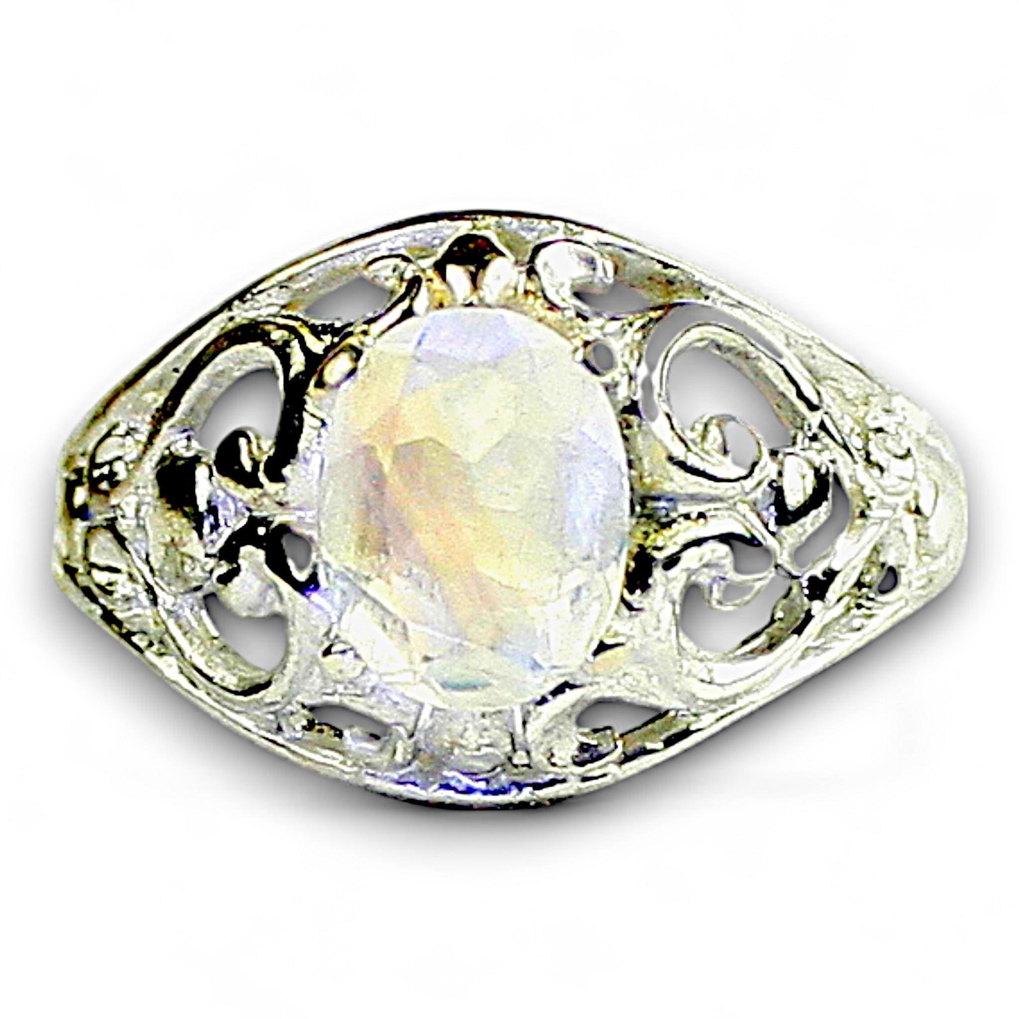 Peridot, 925 Sterling Silver Ladies Ring, SR016