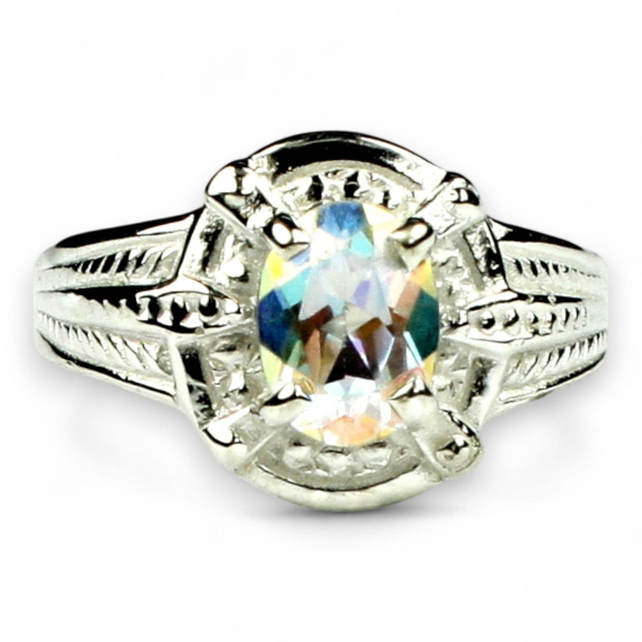 Citrine, 925 Sterling Silver Royal Engagement Ring, SR310