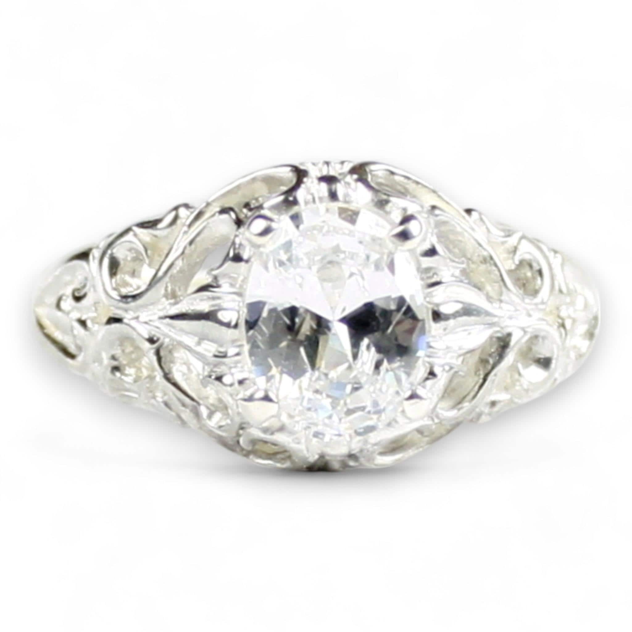 Pure Pink Topaz, 14K Gold Ring, R058