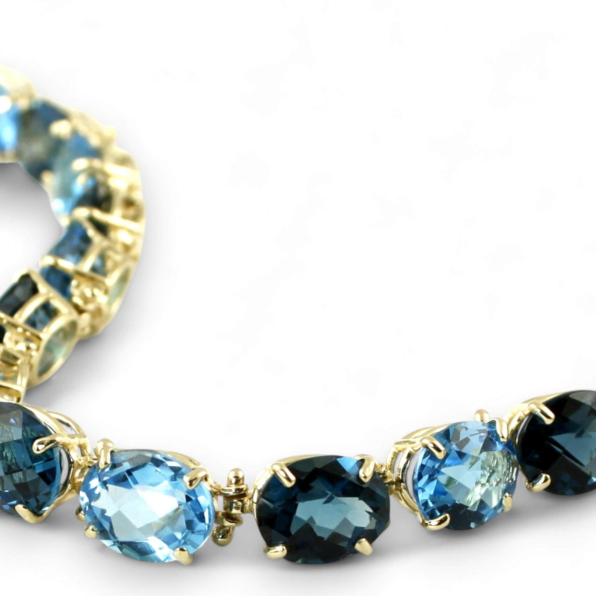 Swiss Blue CZ, 925 Sterling Silver Ladies Ring, SR021