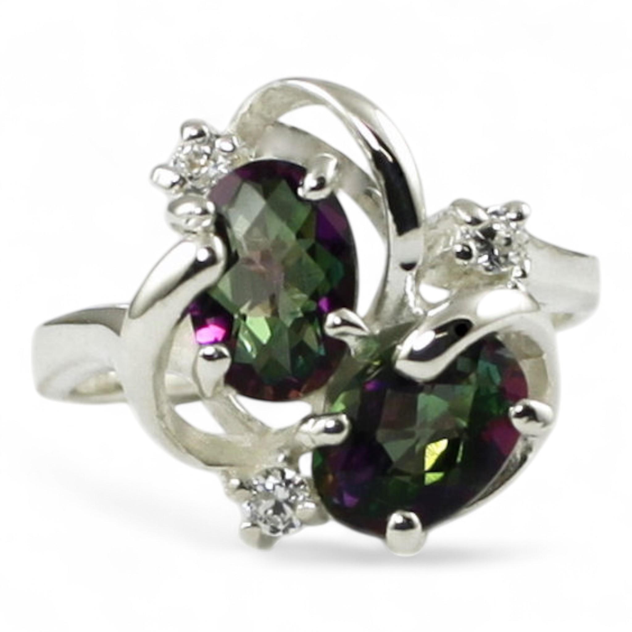 Pure Pink Topaz, 10KY Gold Ring, R021