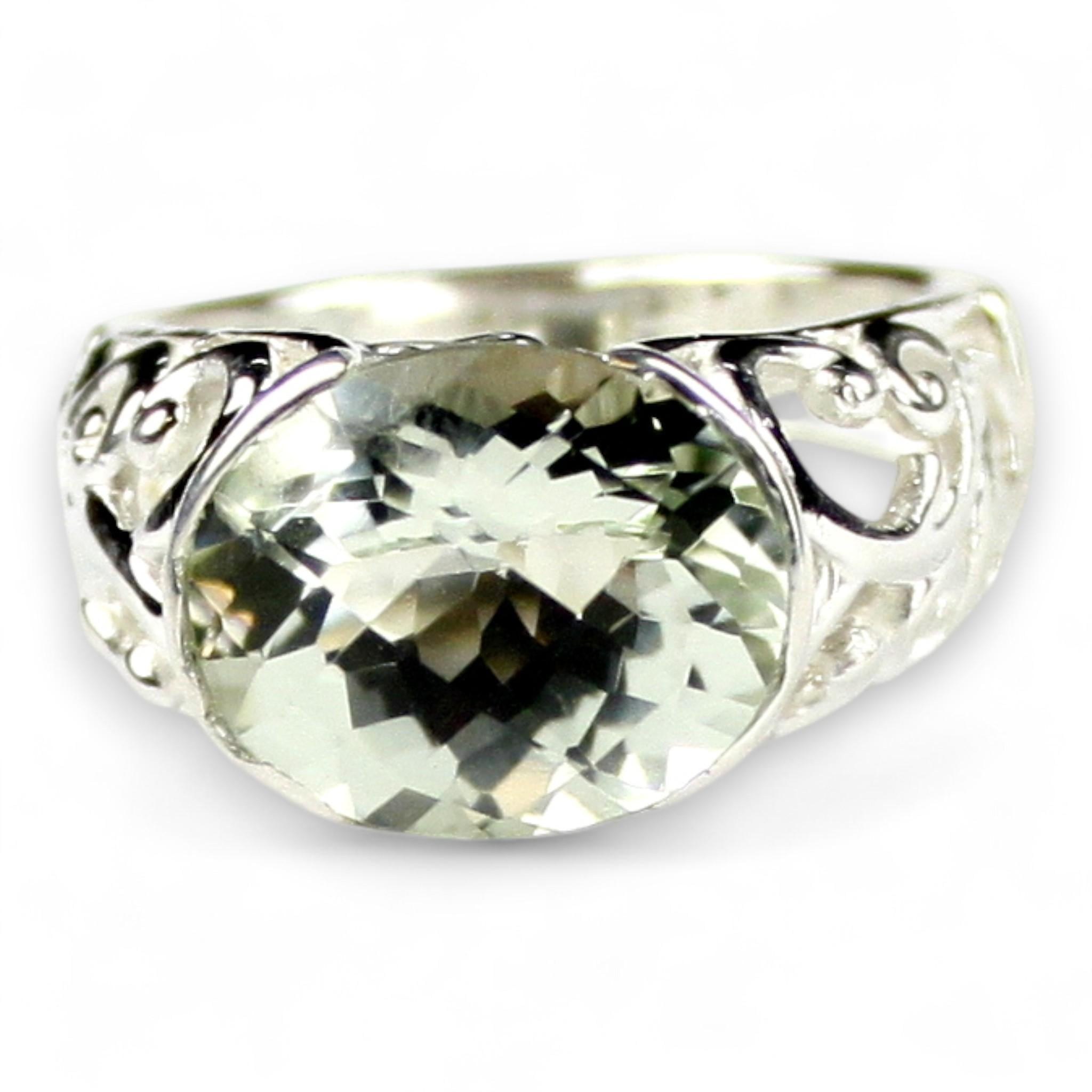 Blue Sapphire, 925 Sterling Silver Ring, SR070