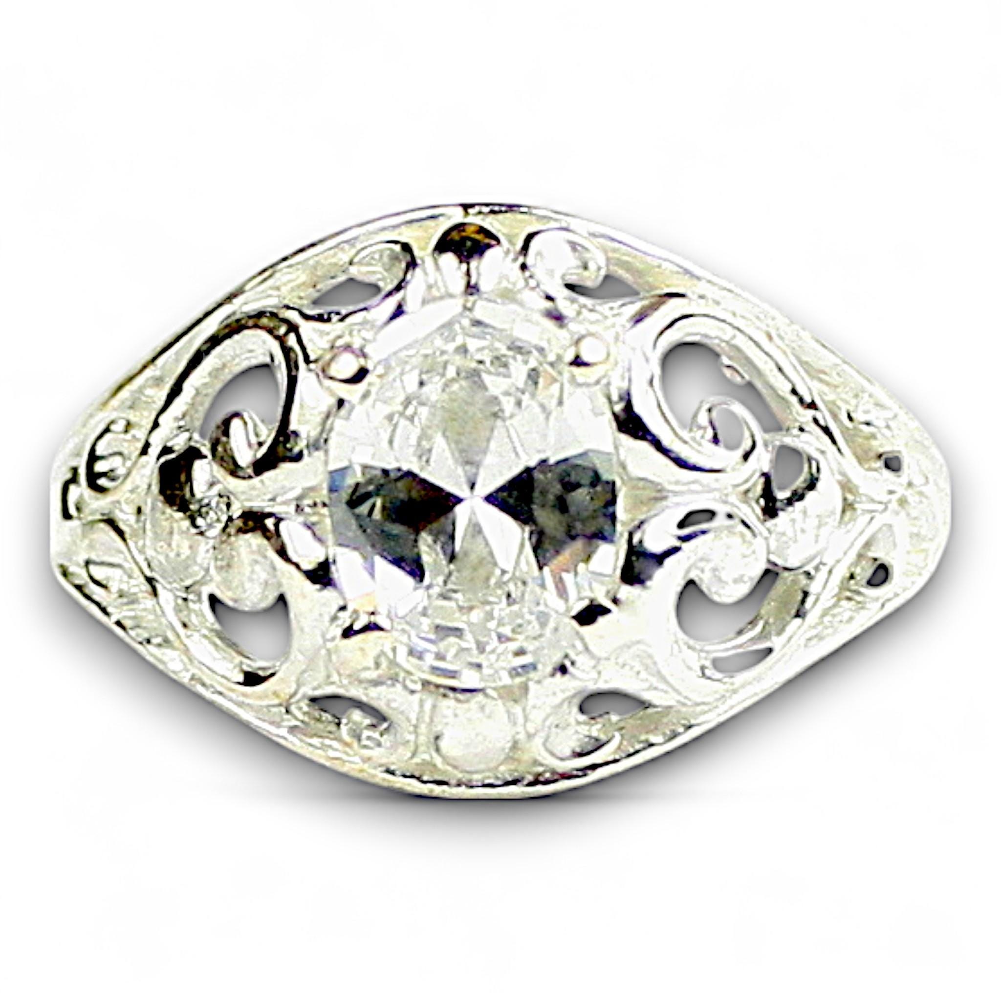 Swiss Blue Topaz, 925 Sterling Silver Pendant, SP088