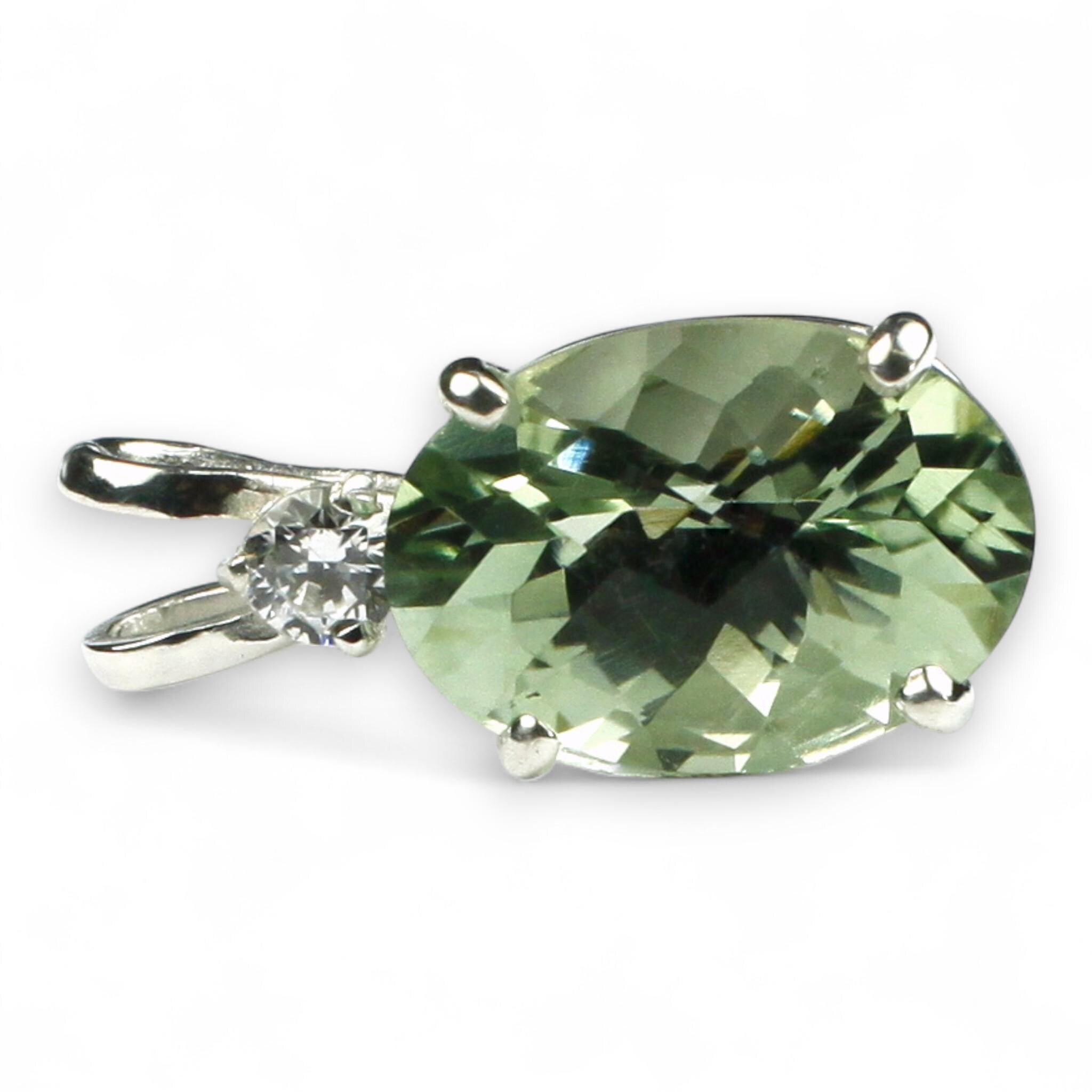 Swiss Blue Topaz, 925 Sterling Silver Pendant, SP087