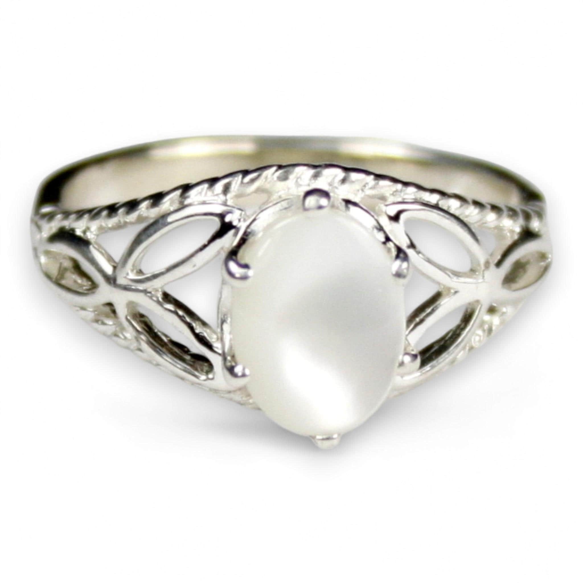 Black Onyx, 925 Sterling Silver Men's Ring, SR197