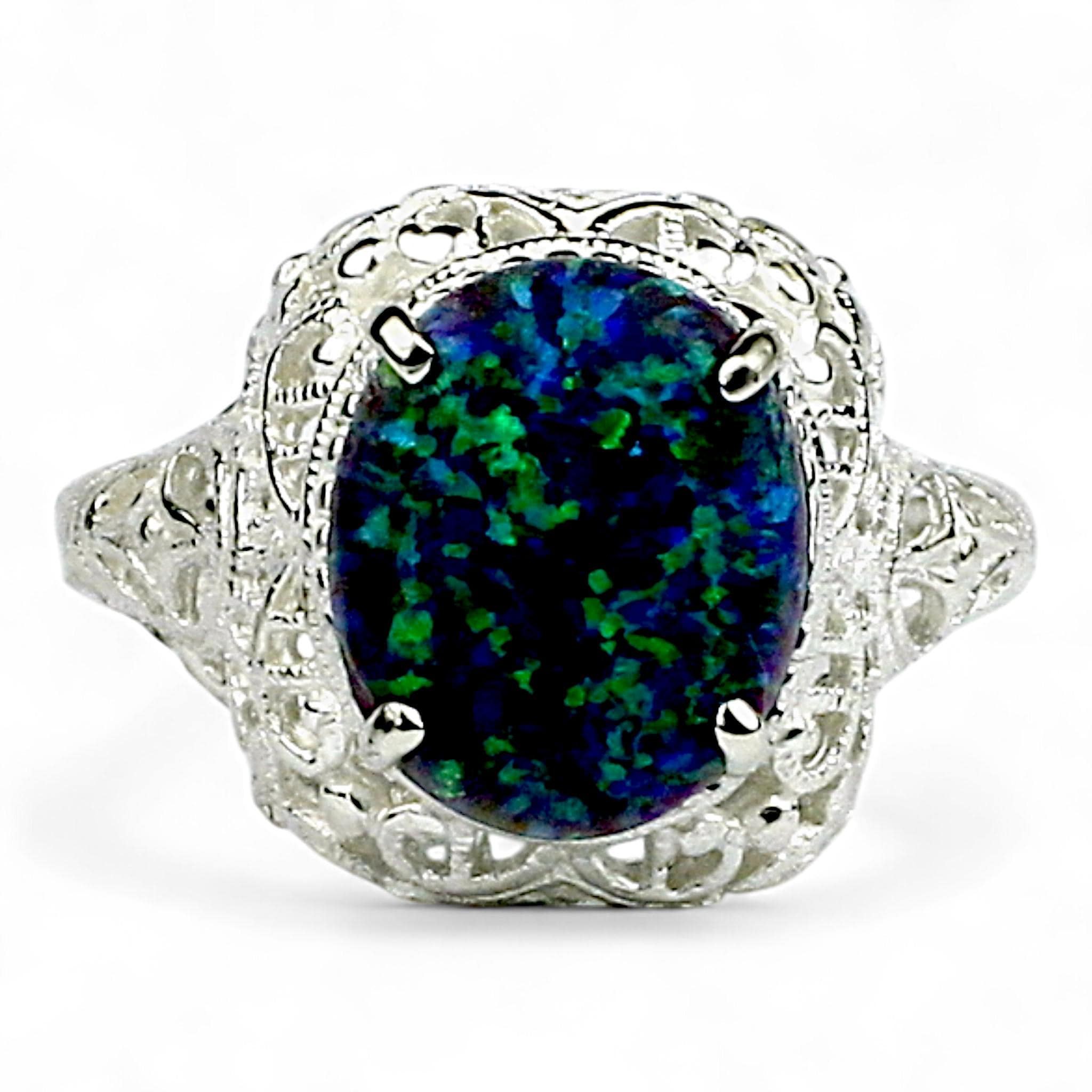 Mystic Fire Topaz, 925 Sterling Silver Ring, SR281