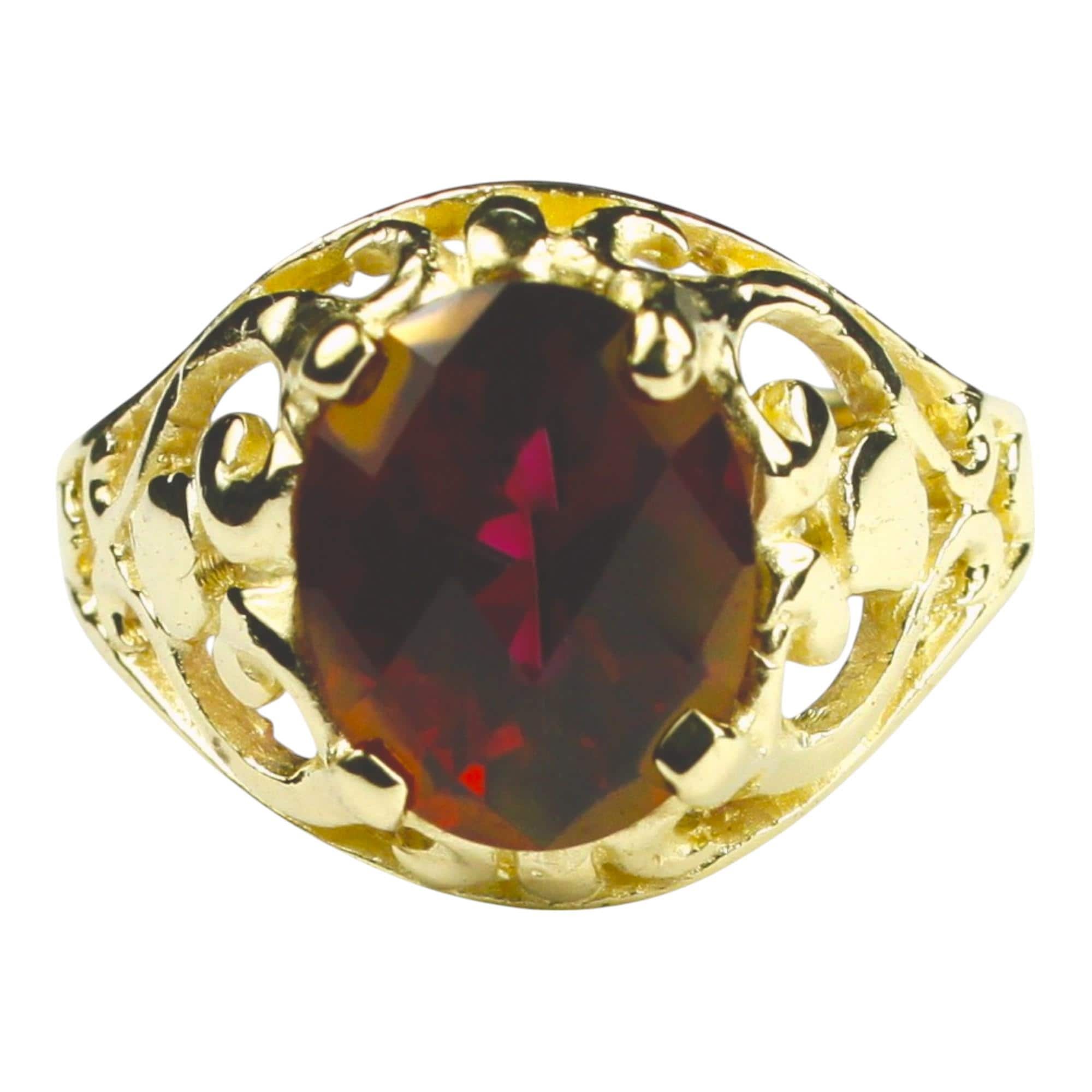 Blue Sapphire, 14KY Gold Pendant, P021