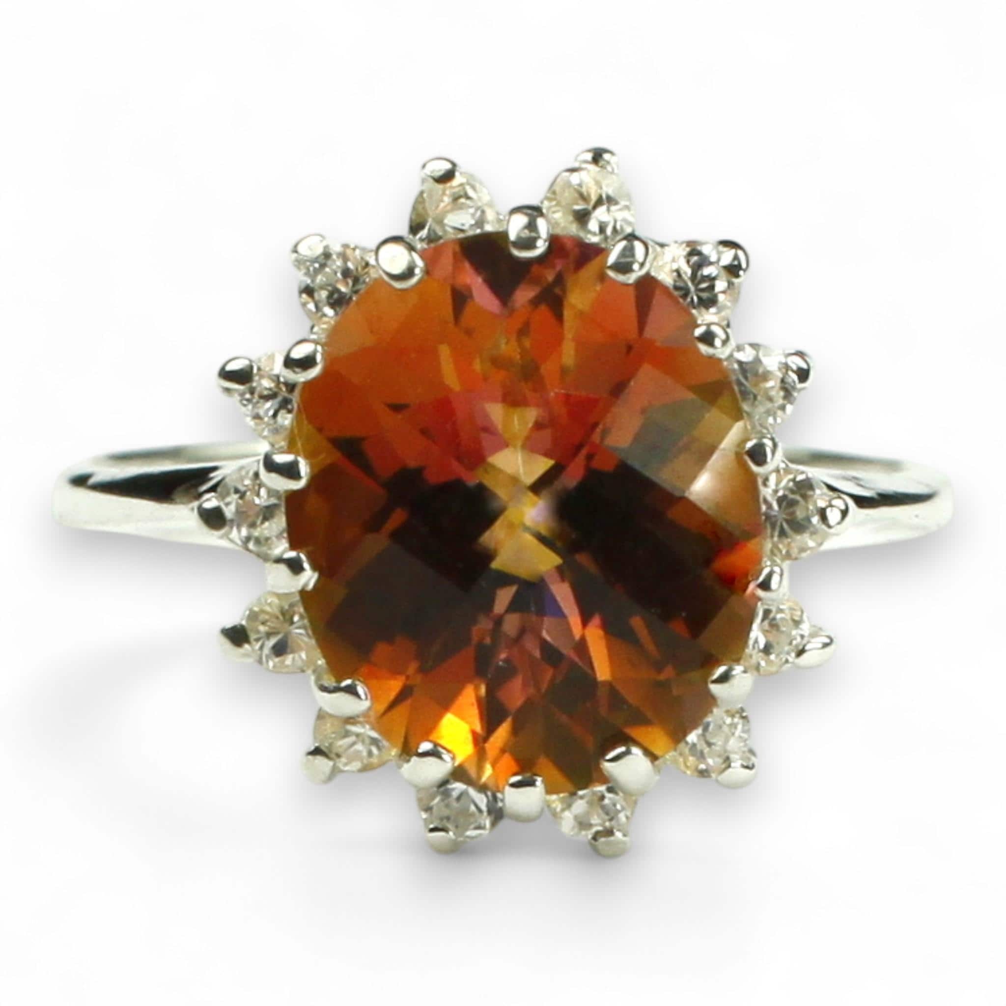 Citrine, 10KY Gold Ring, R021