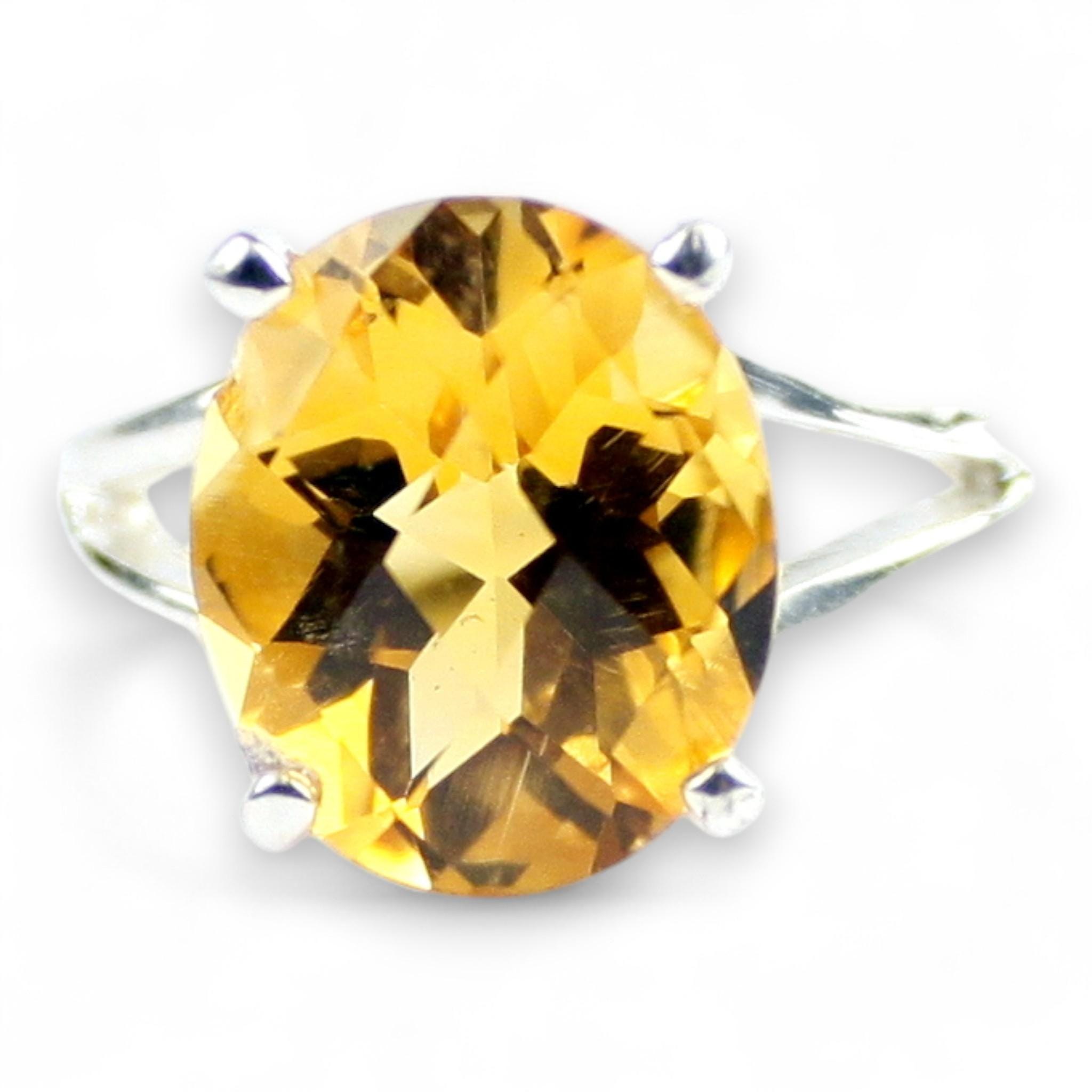 Swiss Blue Topaz, 925 Sterling Silver Ring, SR058