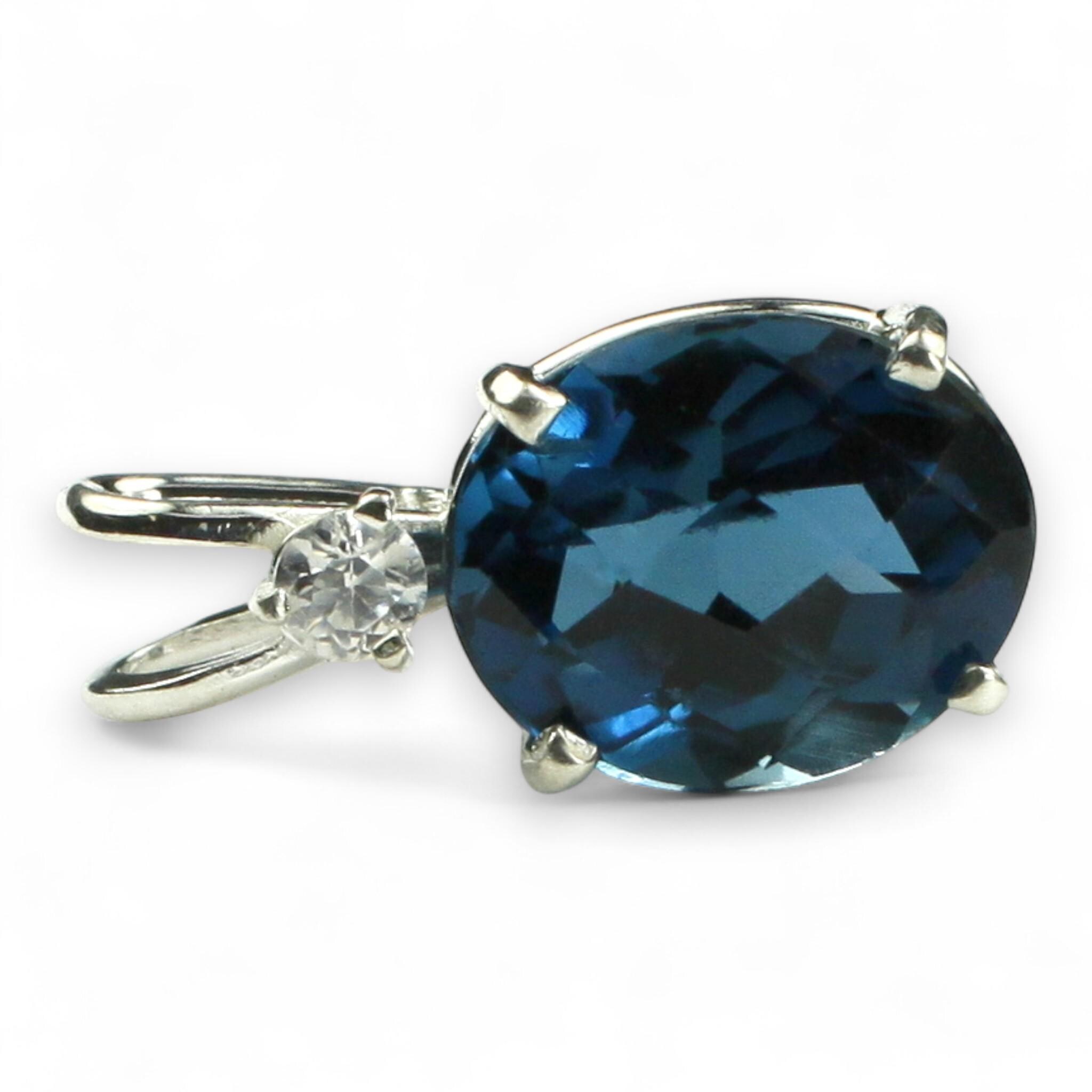Blue Sapphire, 10KY Gold Ring, R055