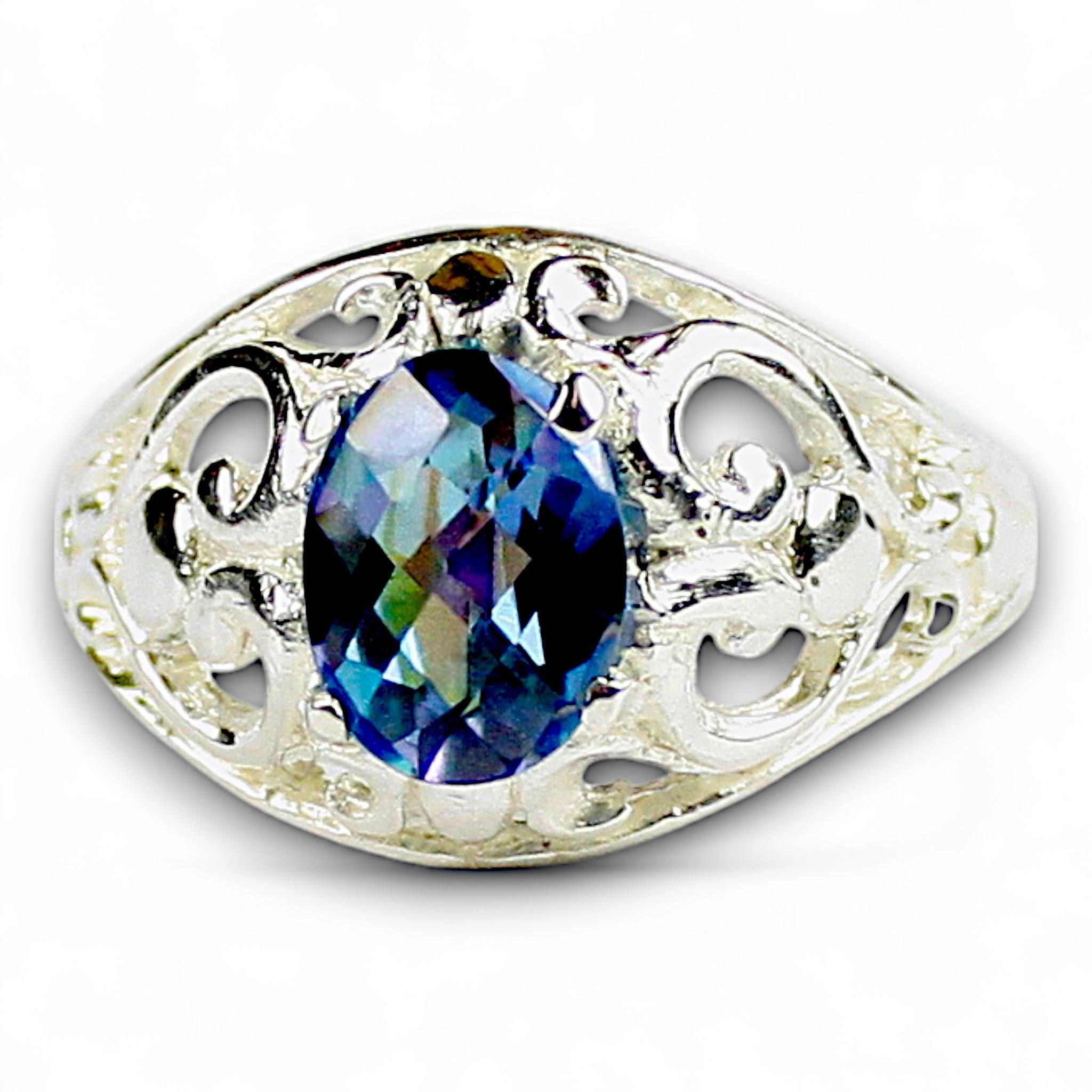 Neptune Garden Topaz, 925 Sterling Silver Ladies Ring, SR083