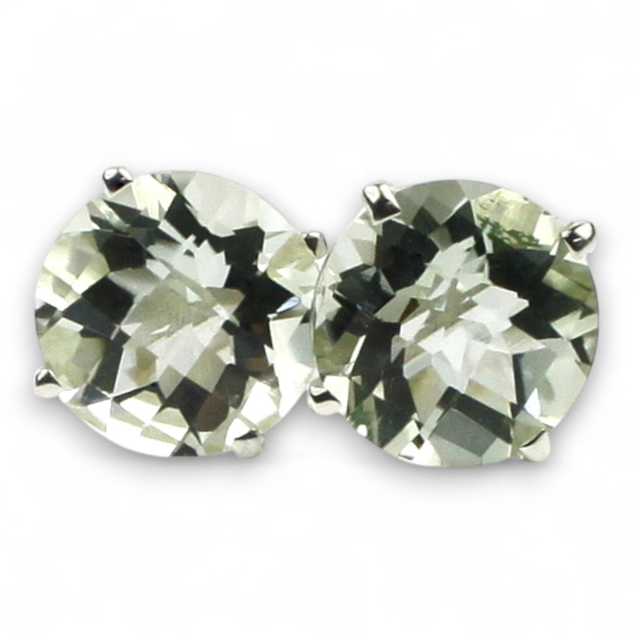 Golden Yellow CZ, 925 Sterling Silver Leverback Earrings, SE007