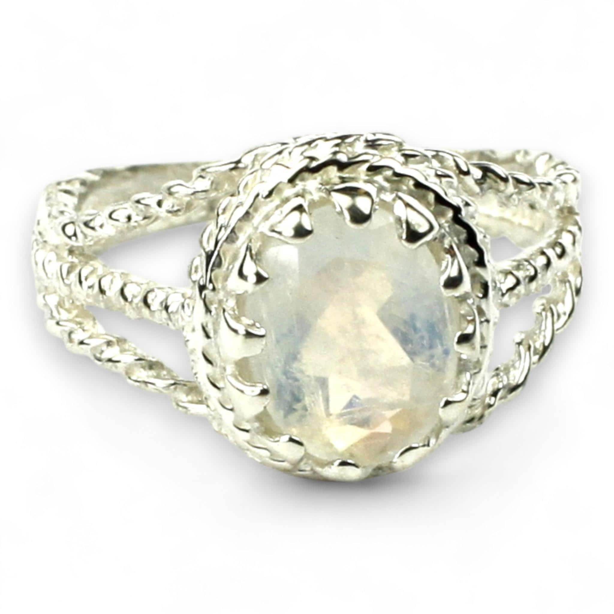 Crimson Fire Topaz, 925 Sterling Silver Men's Ring, SR197