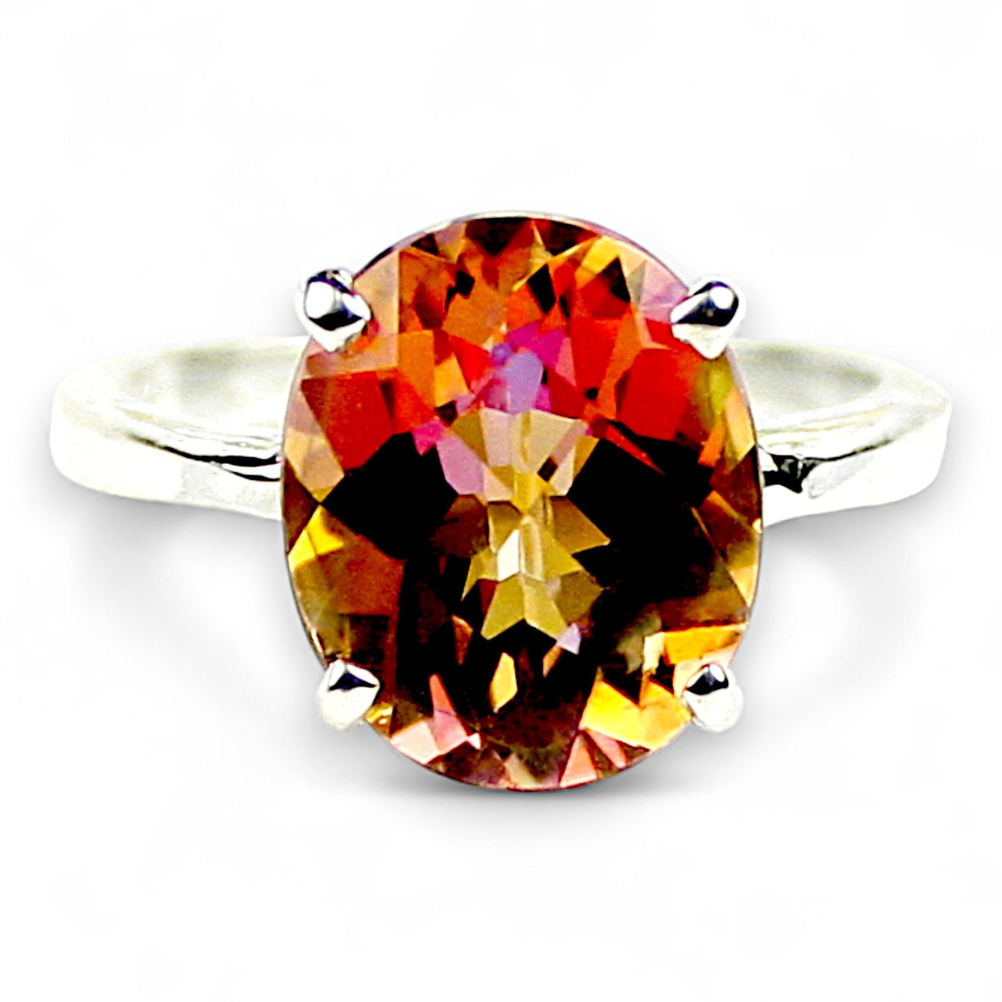 Garnet CZ, 925 Sterling Silver Post Earrings, SE102