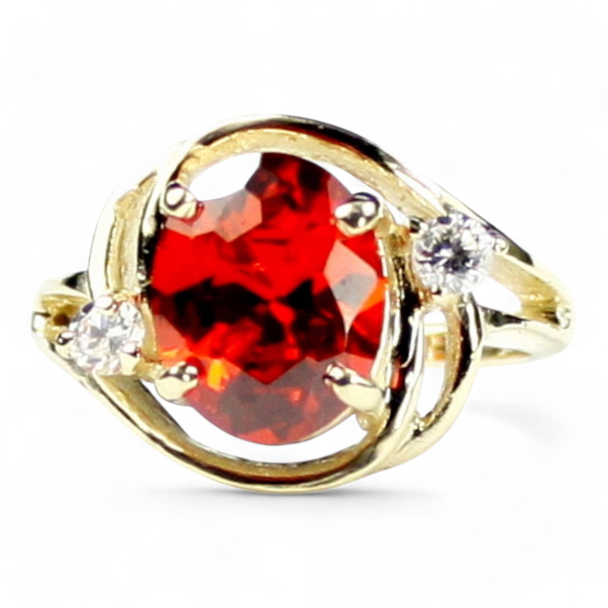 Citrine, 925 Sterling Silver Ring, SR305