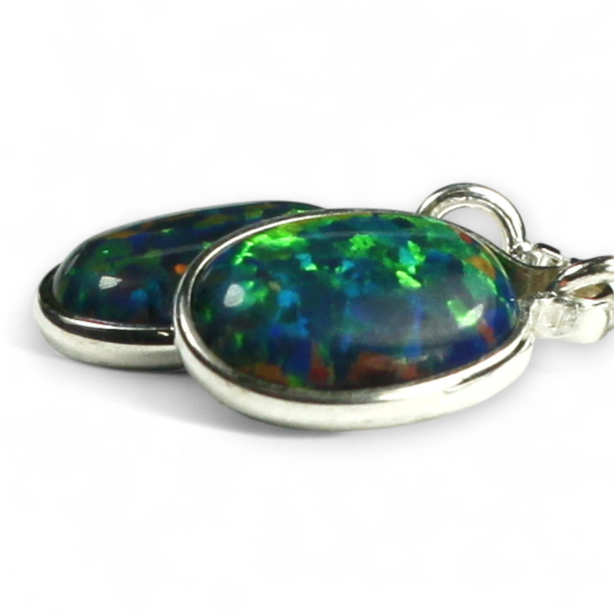 Paraiba Topaz, 14KY Gold Pendant, P022
