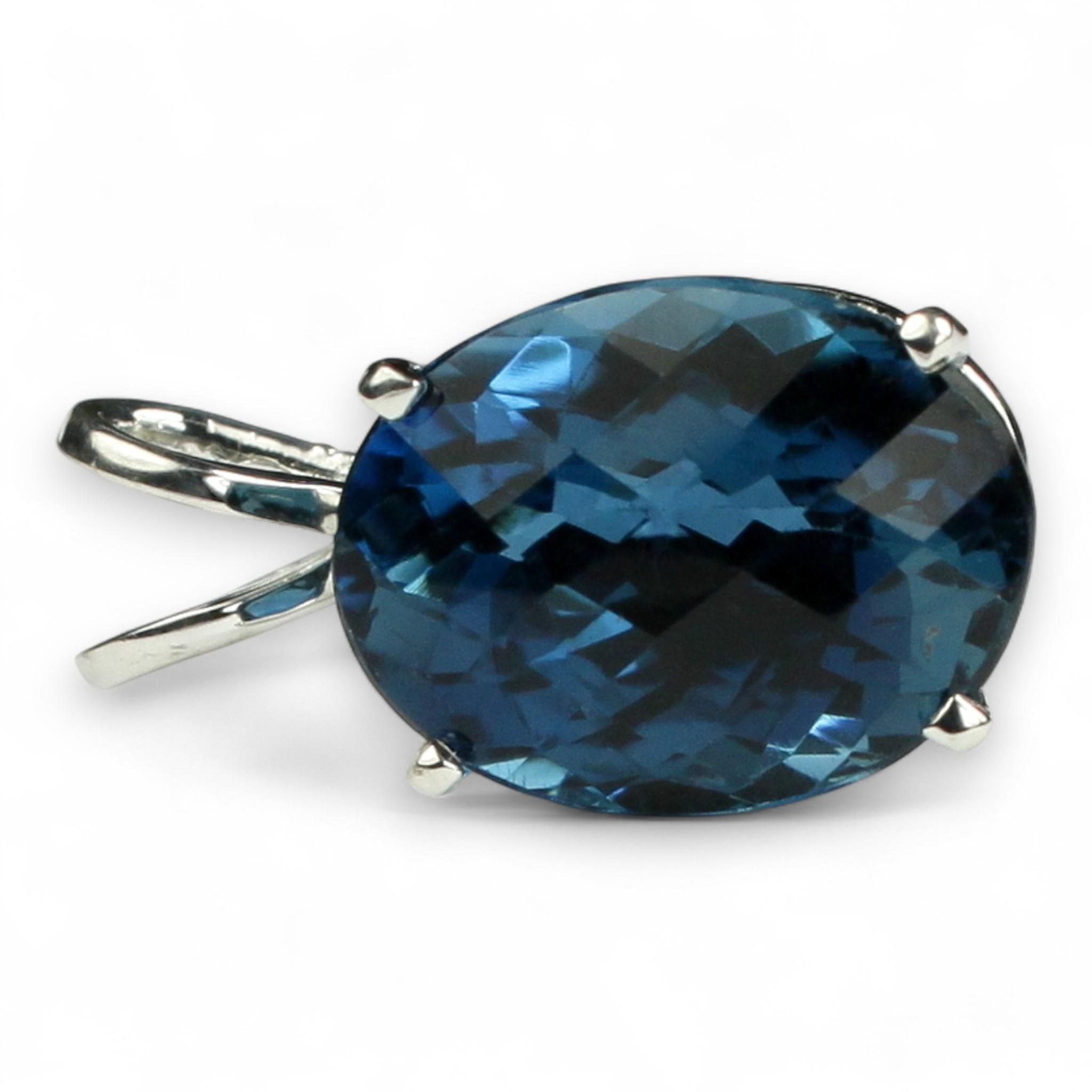 Smoky Quartz w/ Two 4mm CZ Accents, 925 Sterling Silver Engagement Ring, SR254