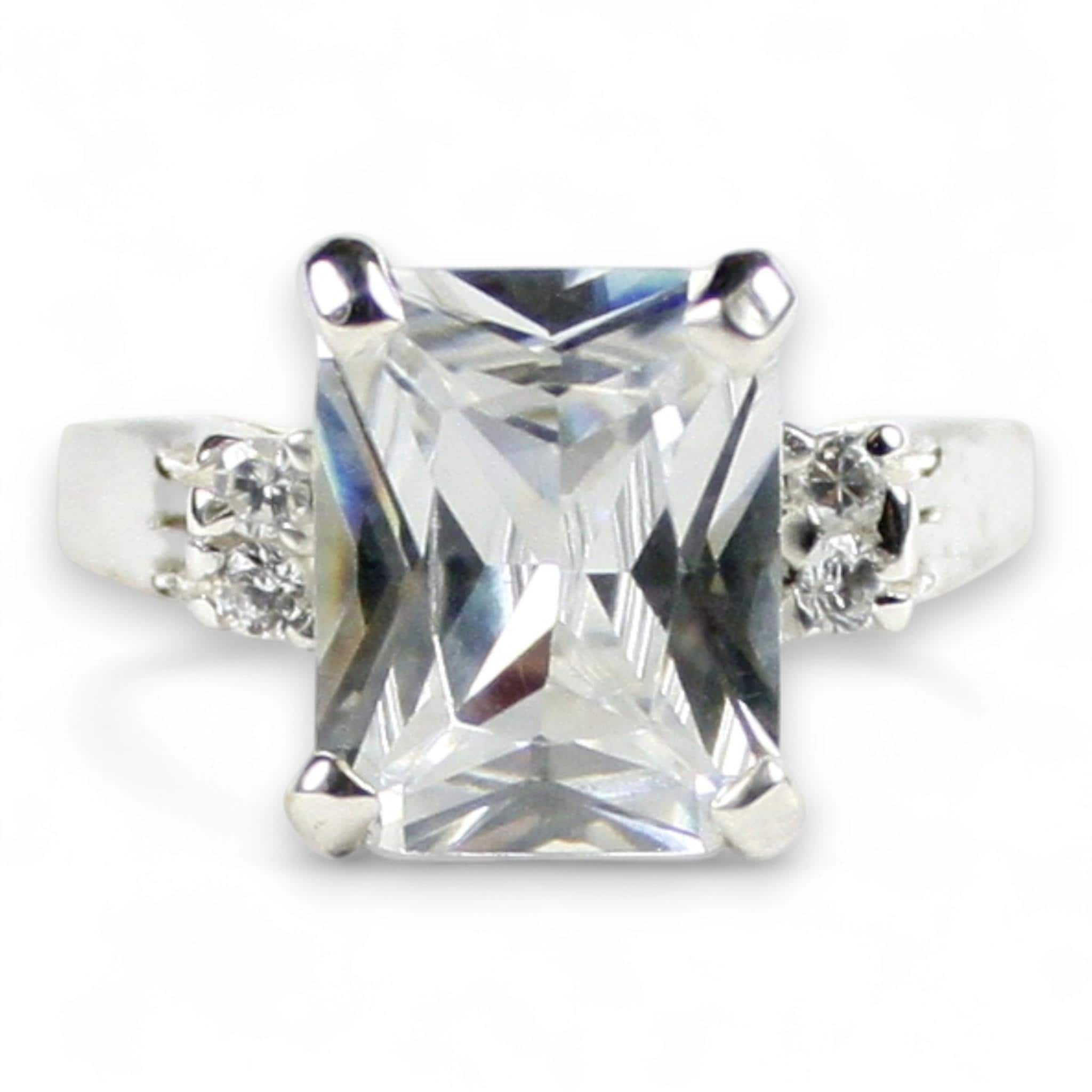 White Opal, 925 Sterling Silver Dogwood Ring, SR315