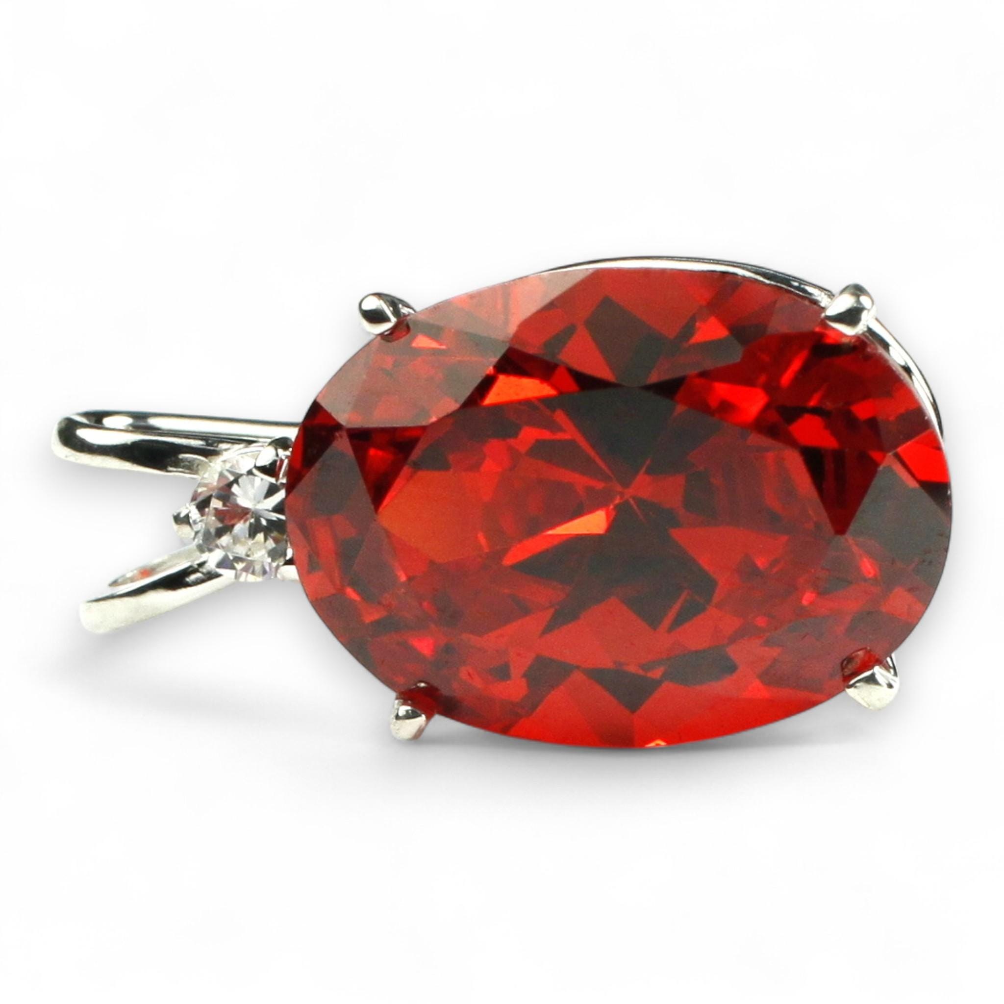 Golden Yellow CZ, 925 Sterling Silver Ring, SR137