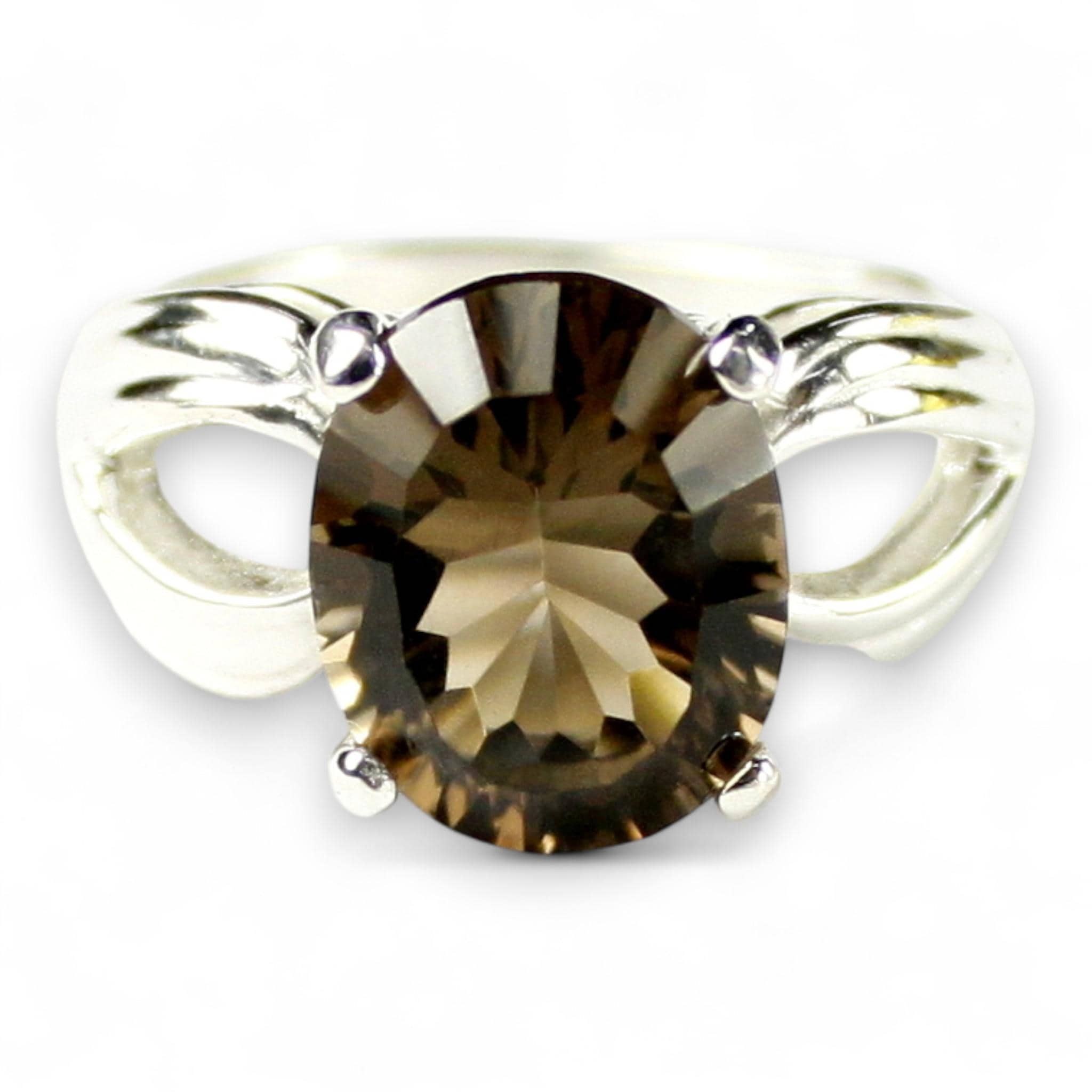 Citrine, 925 Sterling Silver Leverback Earrings, SE107