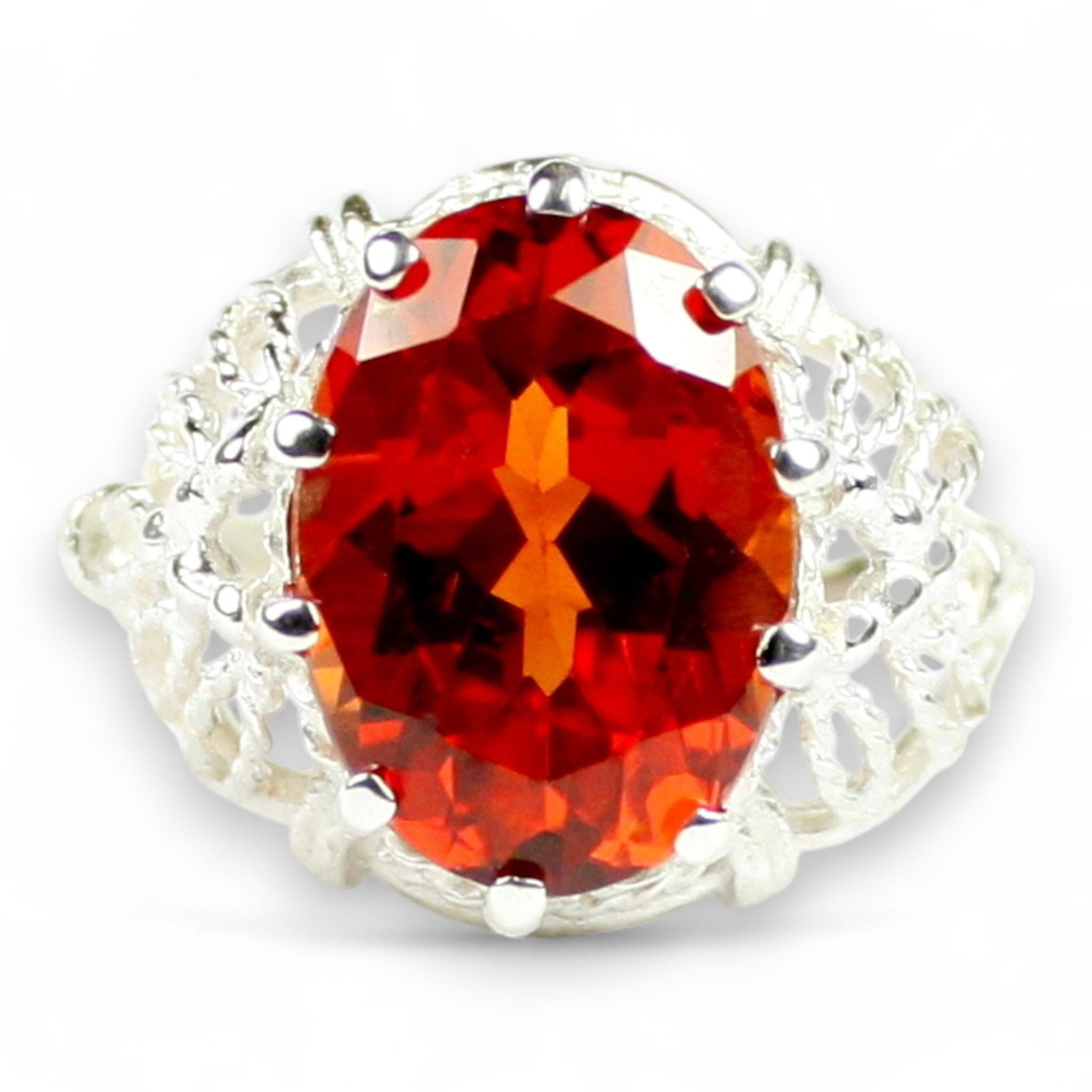 Smoky Quartz, 925 Sterling Silver Ladies Ring, SR083